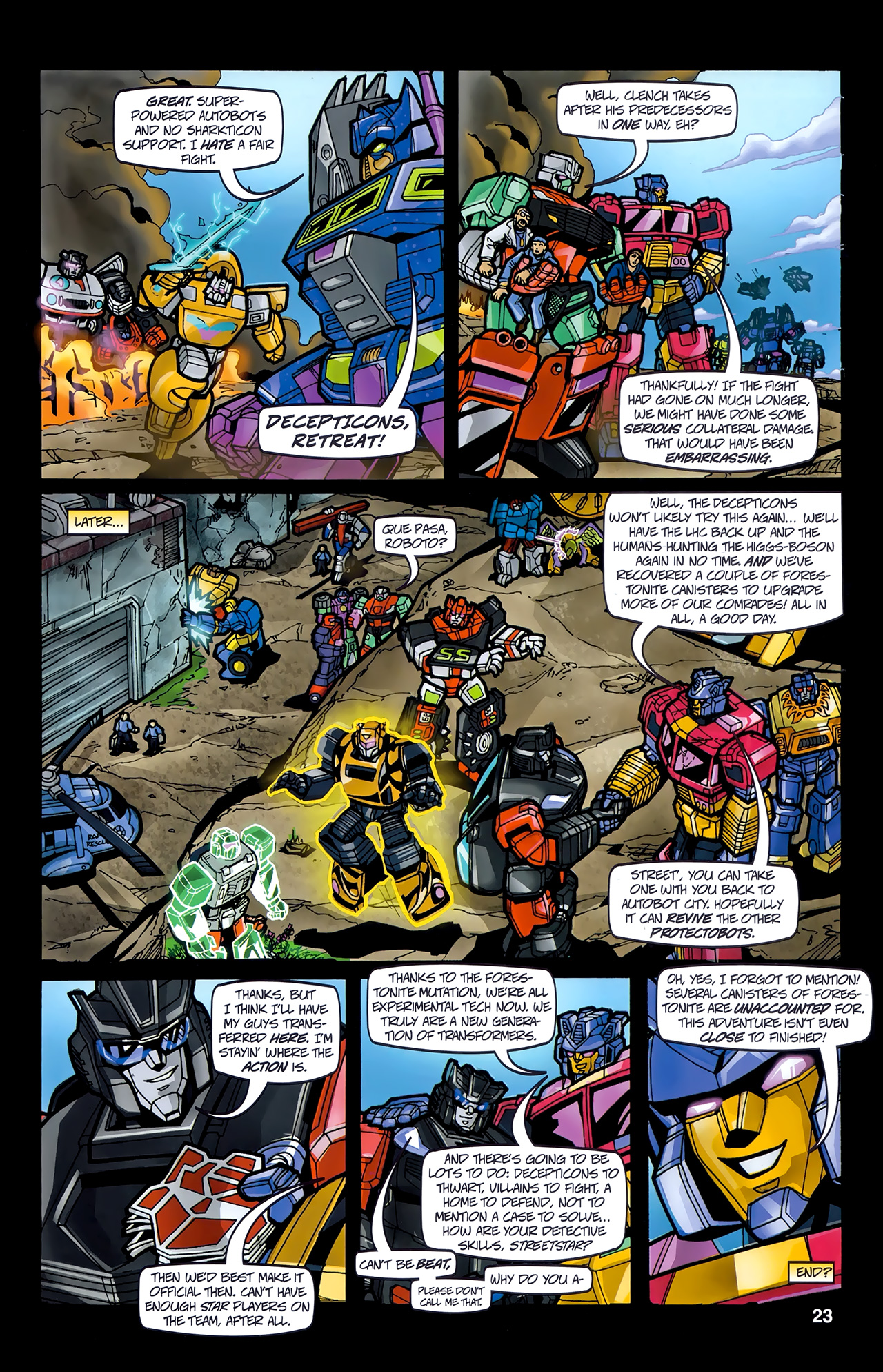 Read online Transformers: Timelines comic -  Issue #5 - 25