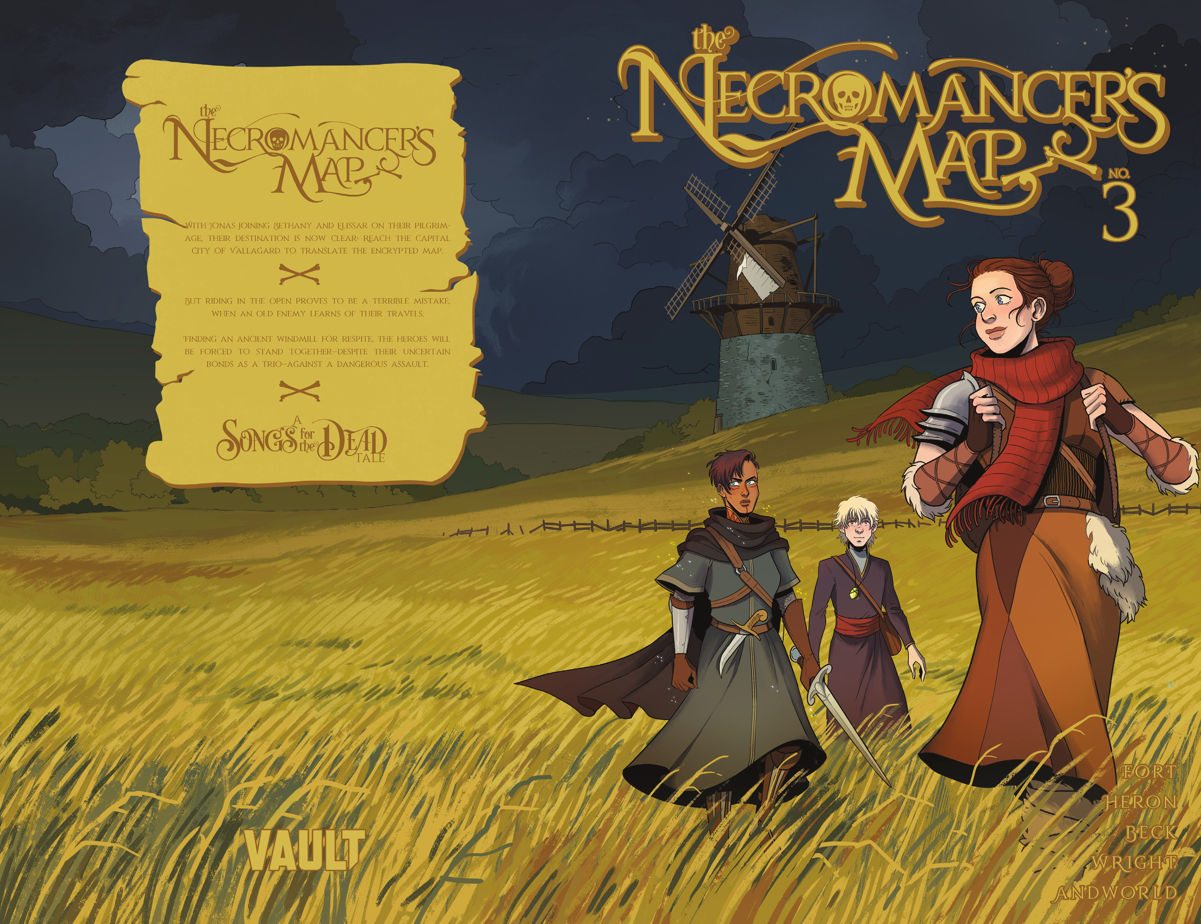 Read online The Necromancer's Map comic -  Issue #3 - 2