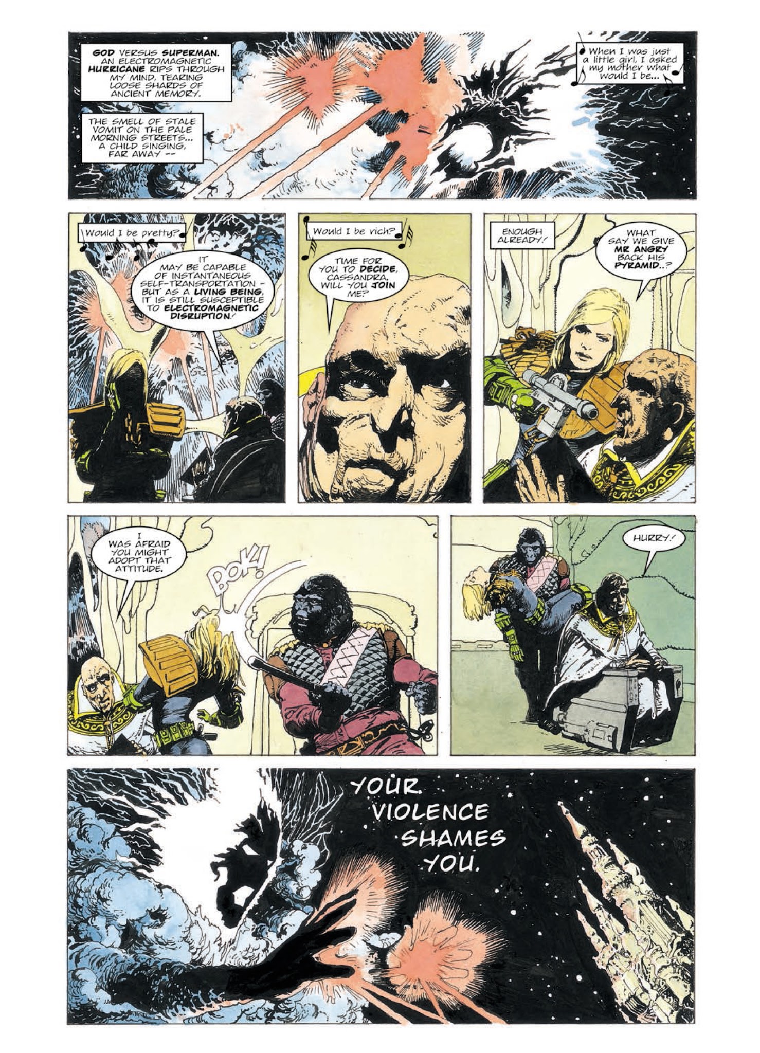 Read online Judge Anderson: The Psi Files comic -  Issue # TPB 4 - 62