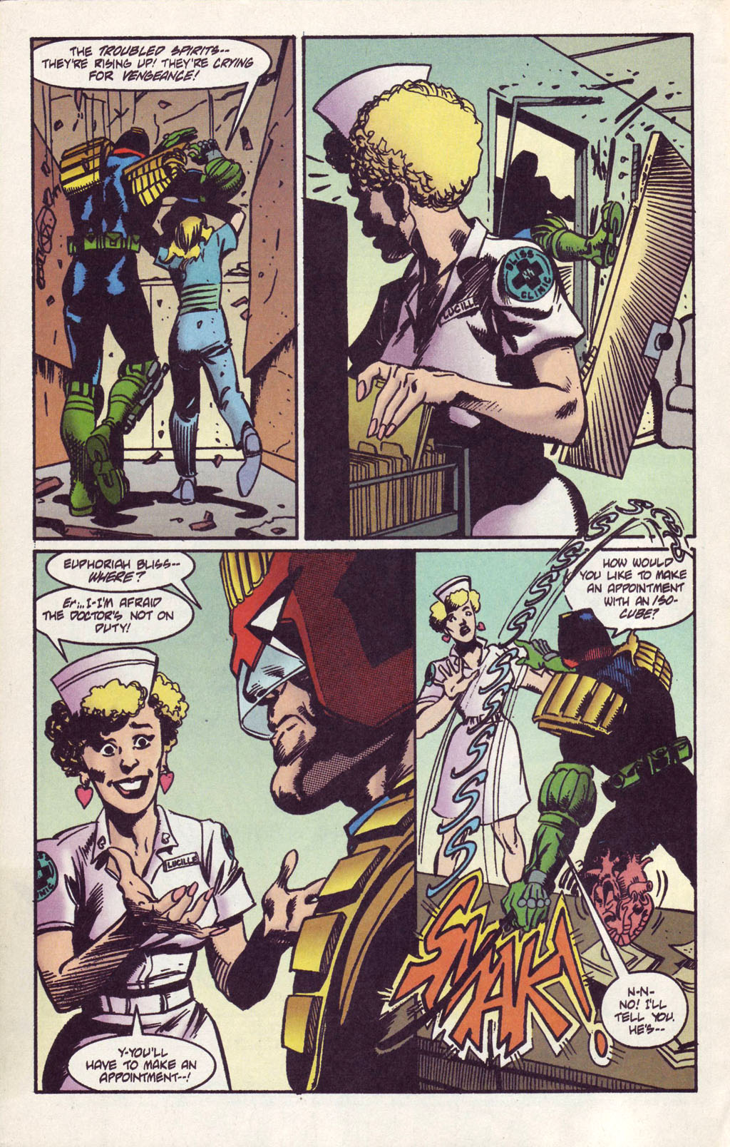 Read online Judge Dredd: Legends of the Law comic -  Issue #4 - 3