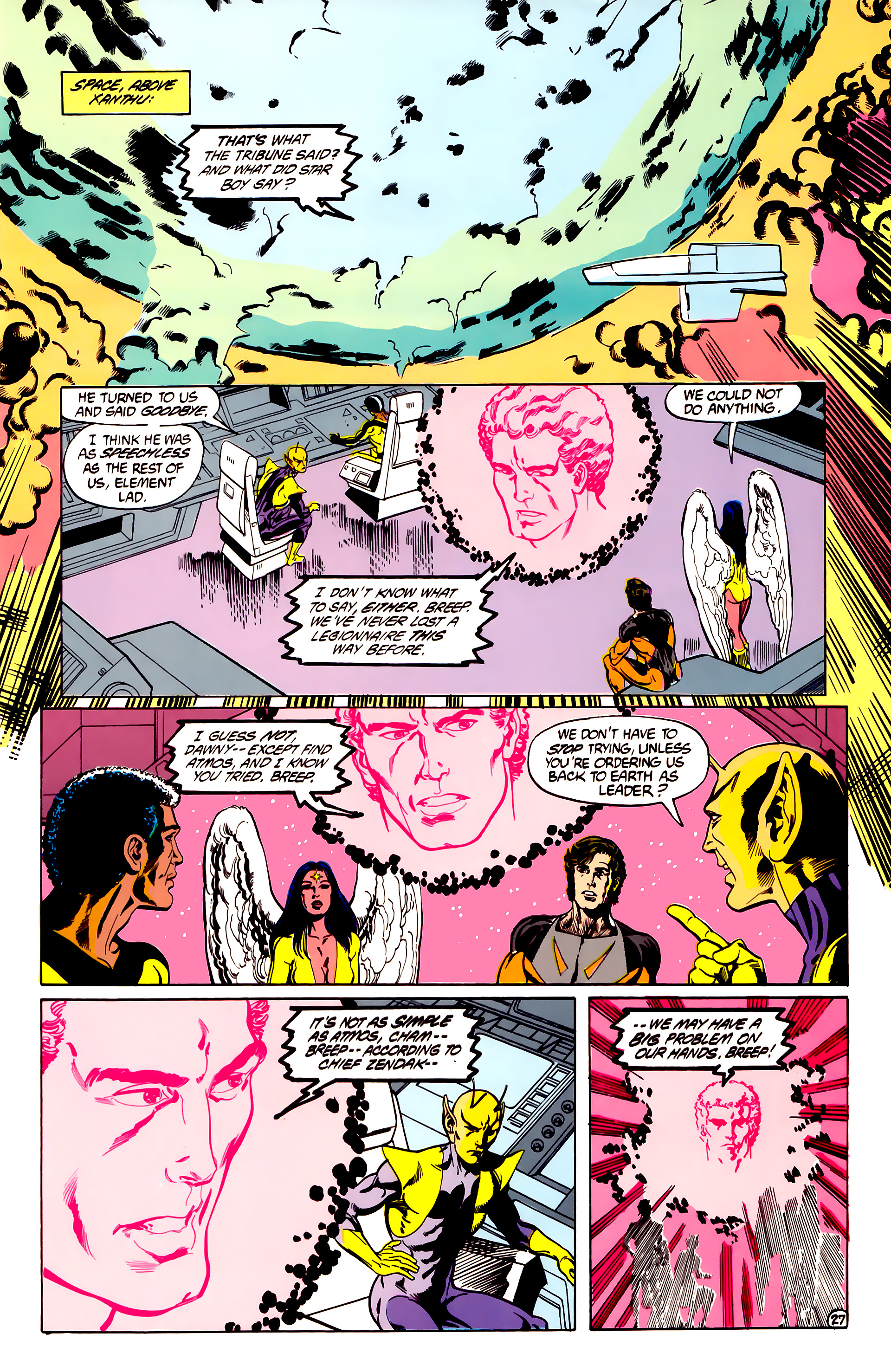 Legion of Super-Heroes (1984) 28 Page 28