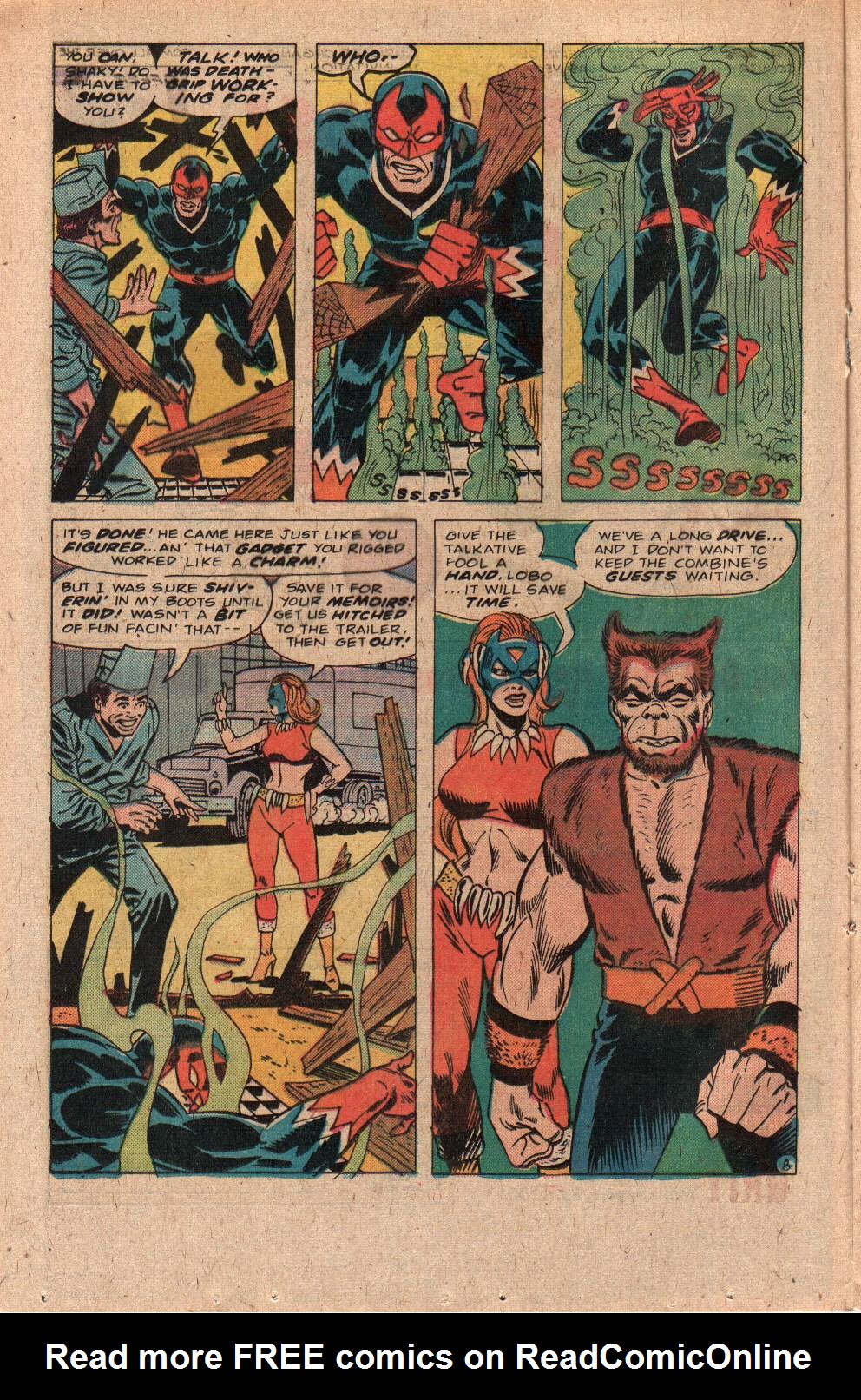 Read online The Destructor comic -  Issue #3 - 16