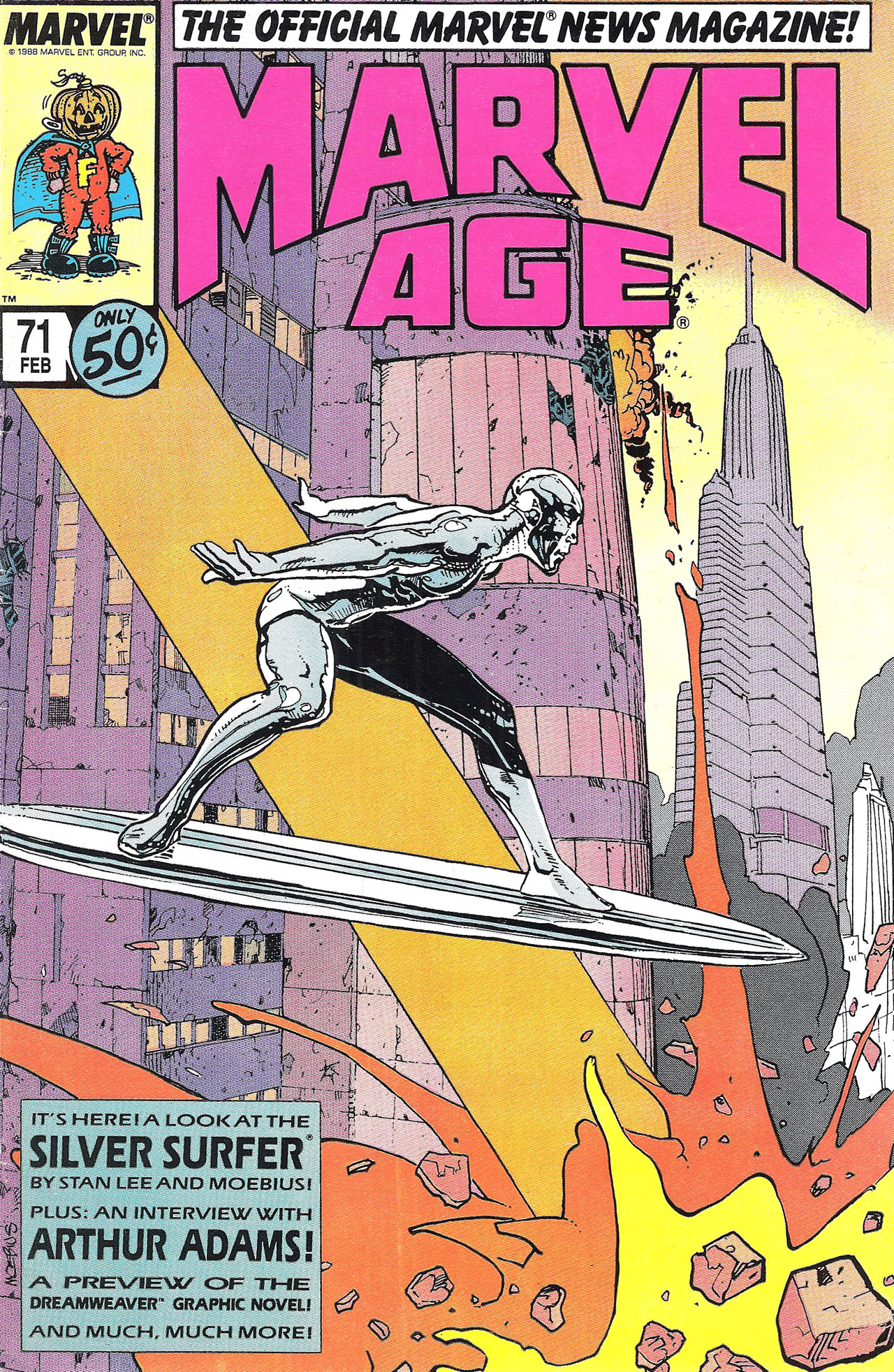 Read online Marvel Age comic -  Issue #71 - 1