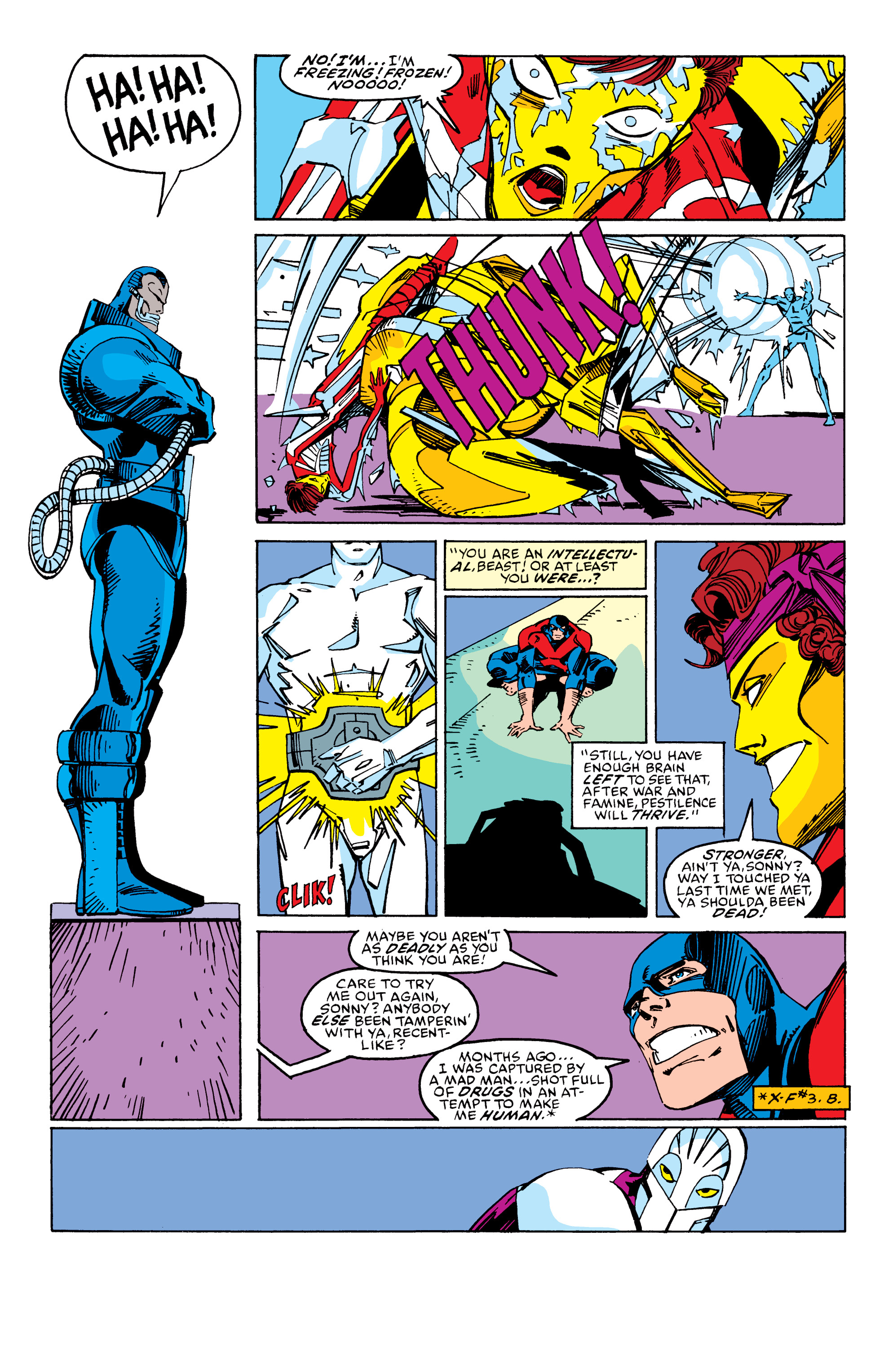 Read online X-Men Milestones: Fall of the Mutants comic -  Issue # TPB (Part 2) - 93
