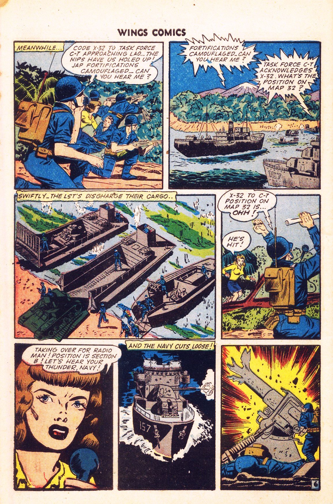 Read online Wings Comics comic -  Issue #56 - 50