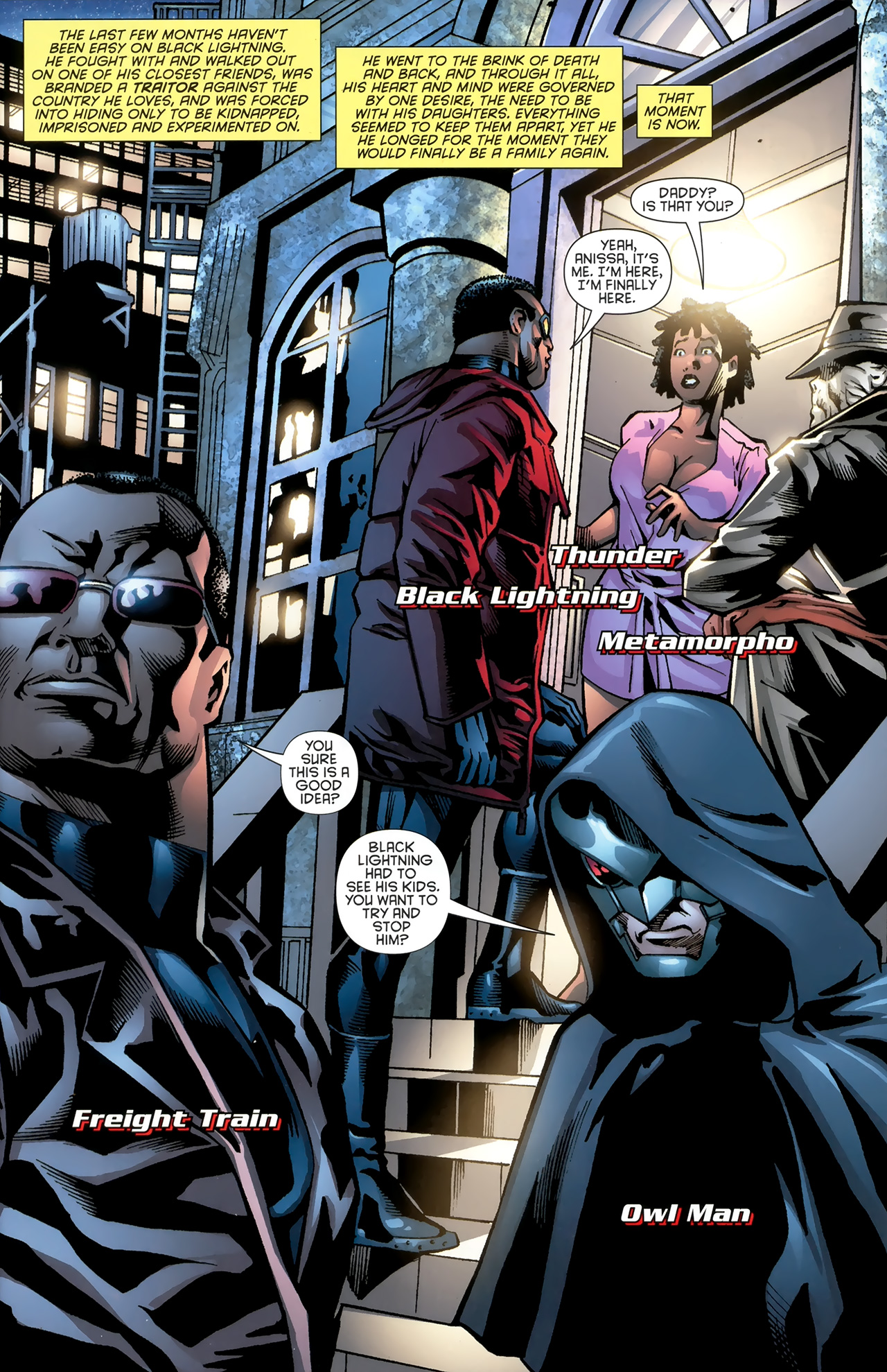 Read online The Outsiders (2009) comic -  Issue #36 - 2