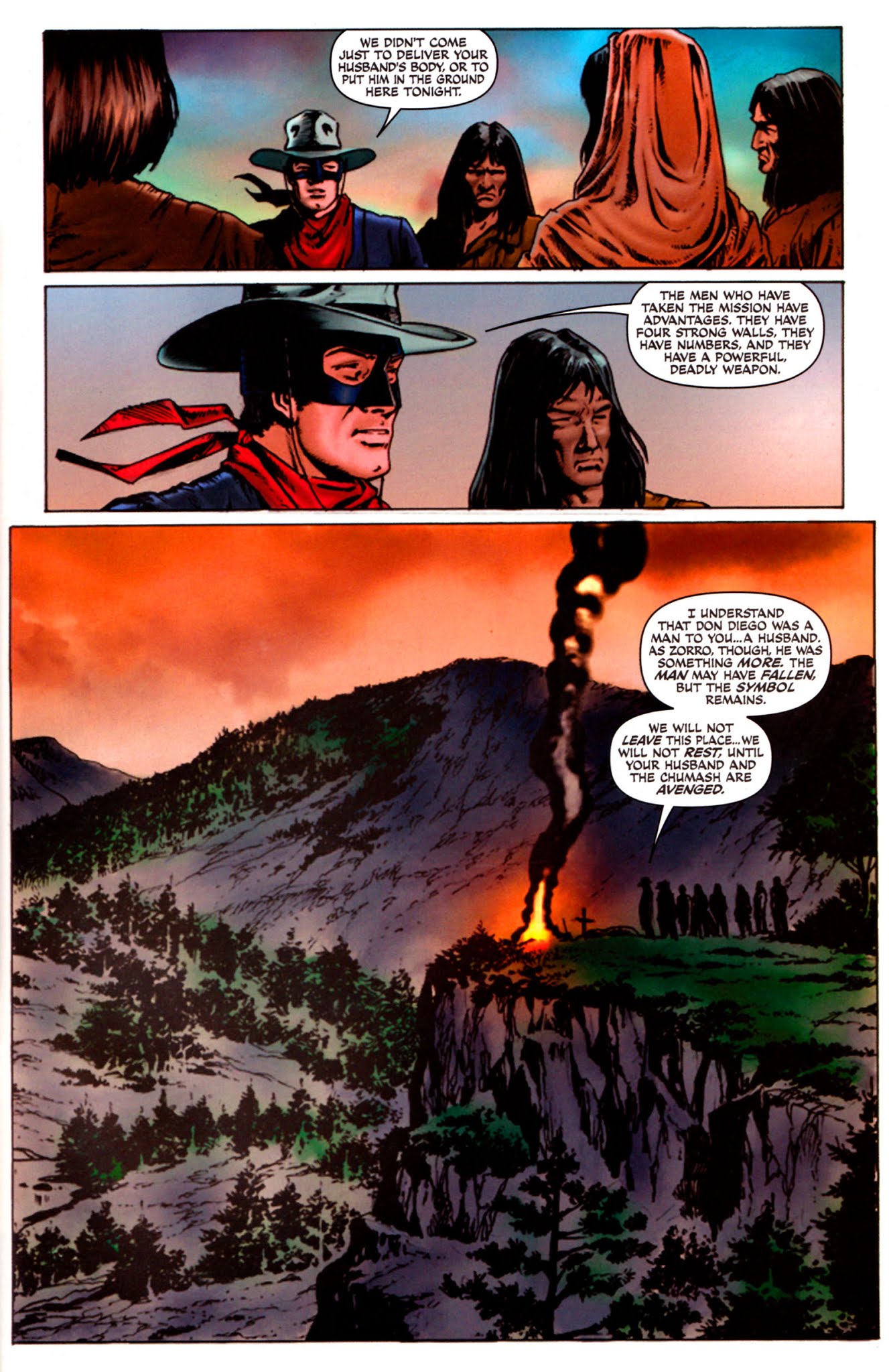 Read online The Lone Ranger & Zorro: The Death of Zorro comic -  Issue #2 - 30