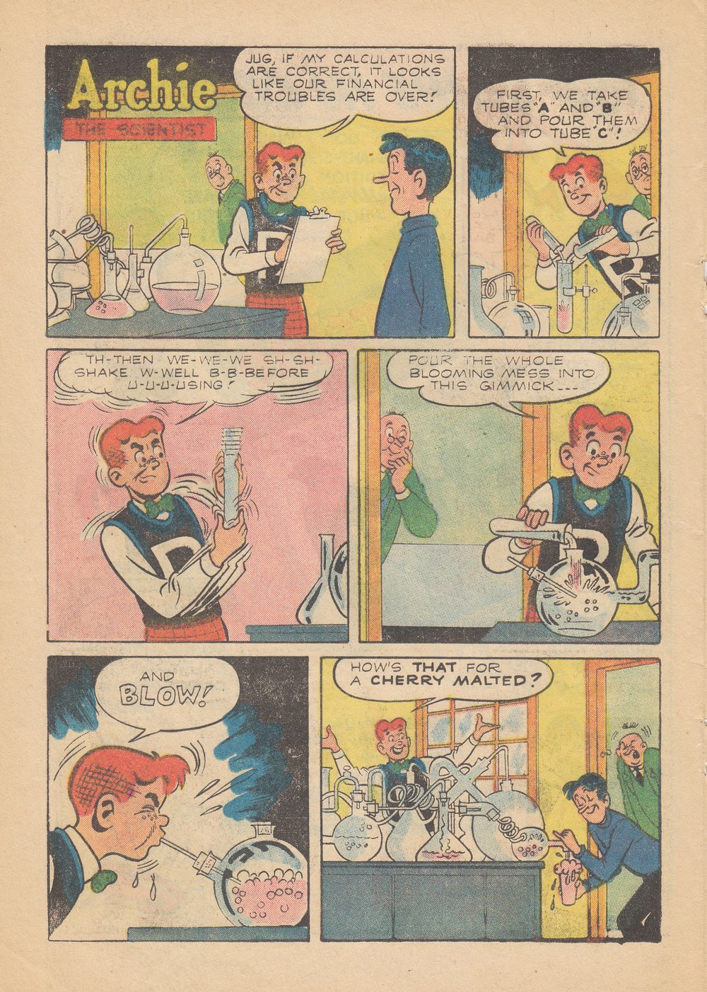 Read online Archie's Pal Jughead comic -  Issue #55 - 20
