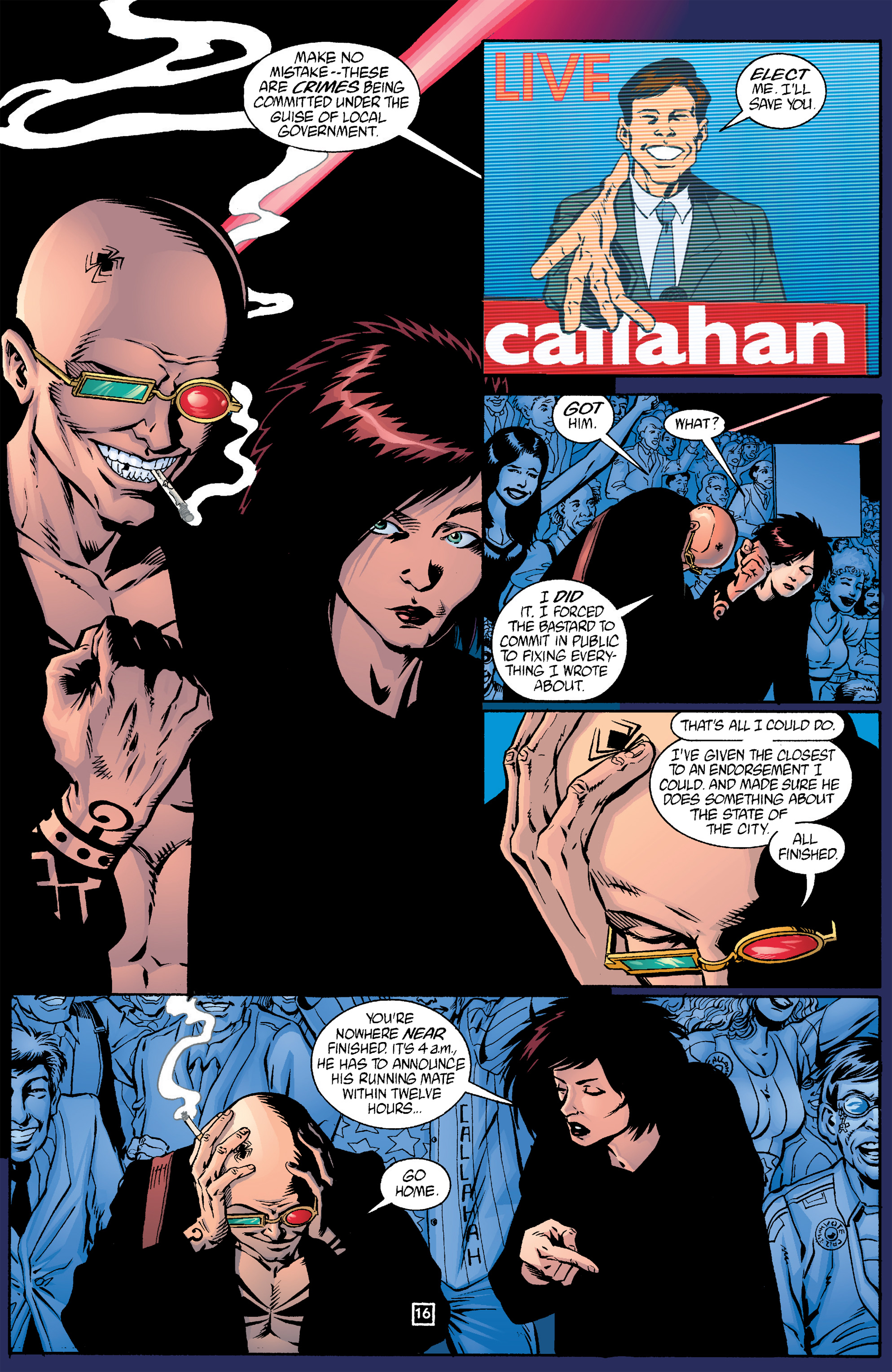 Read online Transmetropolitan comic -  Issue #17 - 17