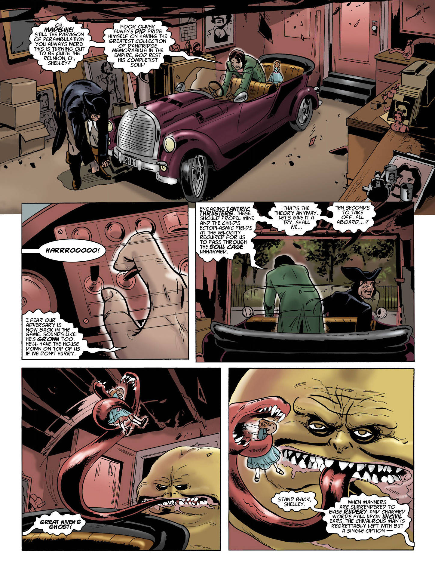 Read online Dandridge: Return of the Chap comic -  Issue # TPB - 25