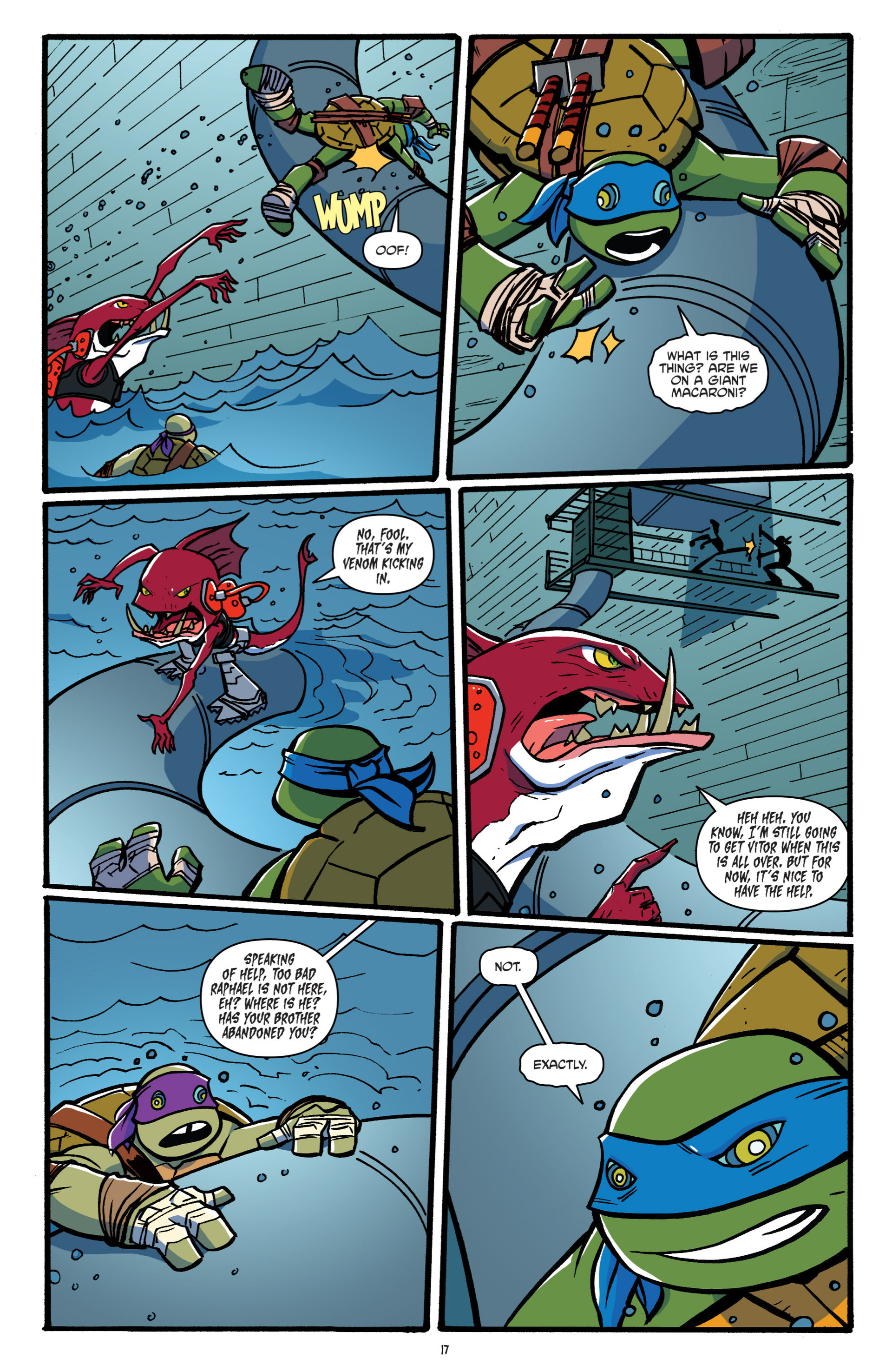 Read online Teenage Mutant Ninja Turtles New Animated Adventures comic -  Issue #5 - 19