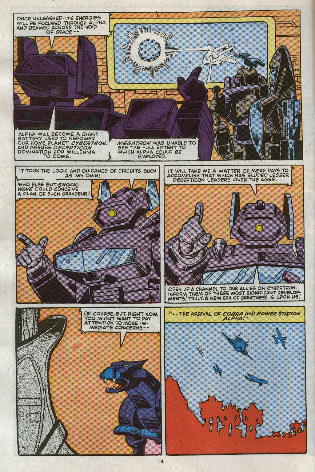 Read online G.I. Joe and The Transformers comic -  Issue #3 - 5