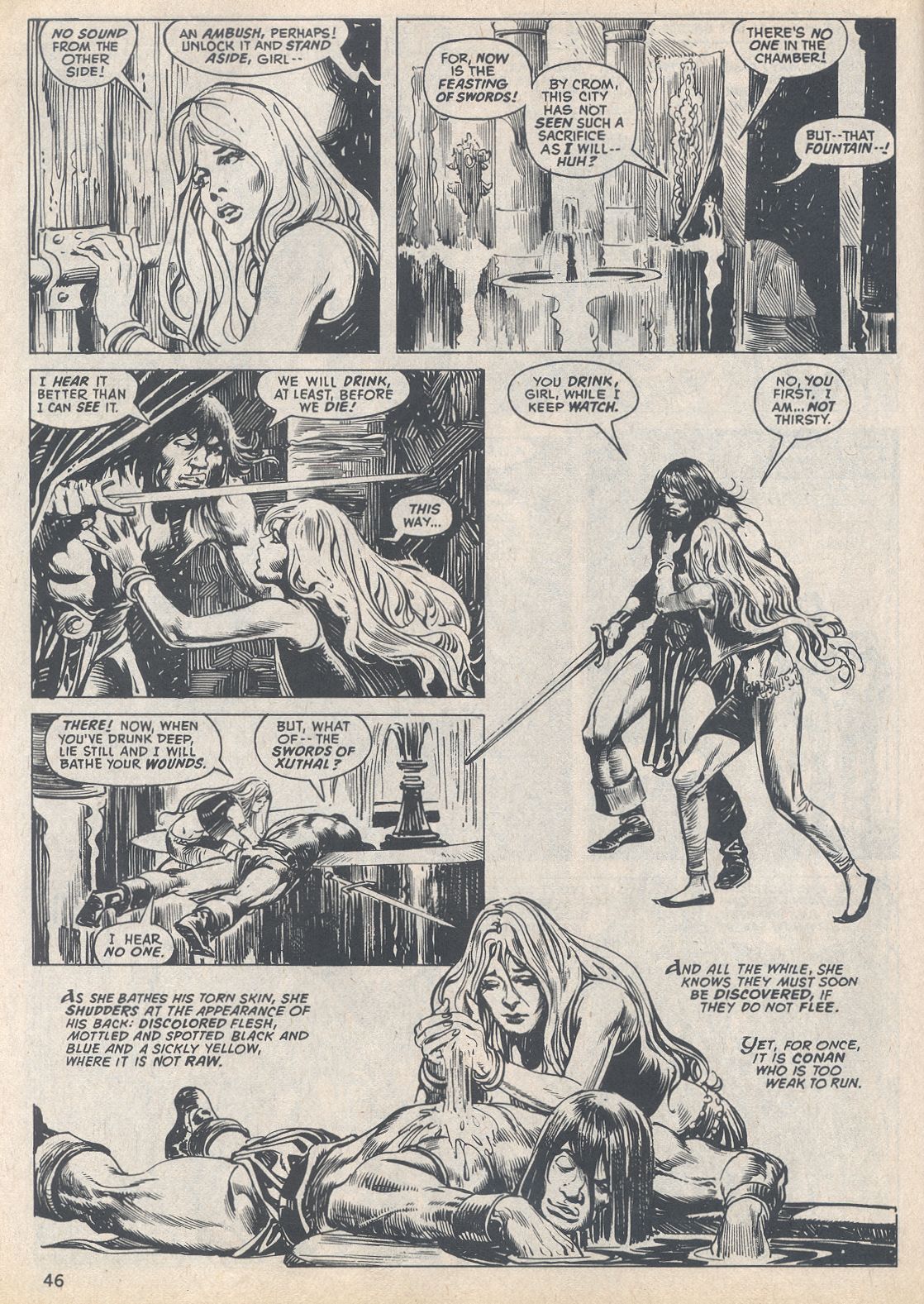 The Savage Sword Of Conan issue 20 - Page 46