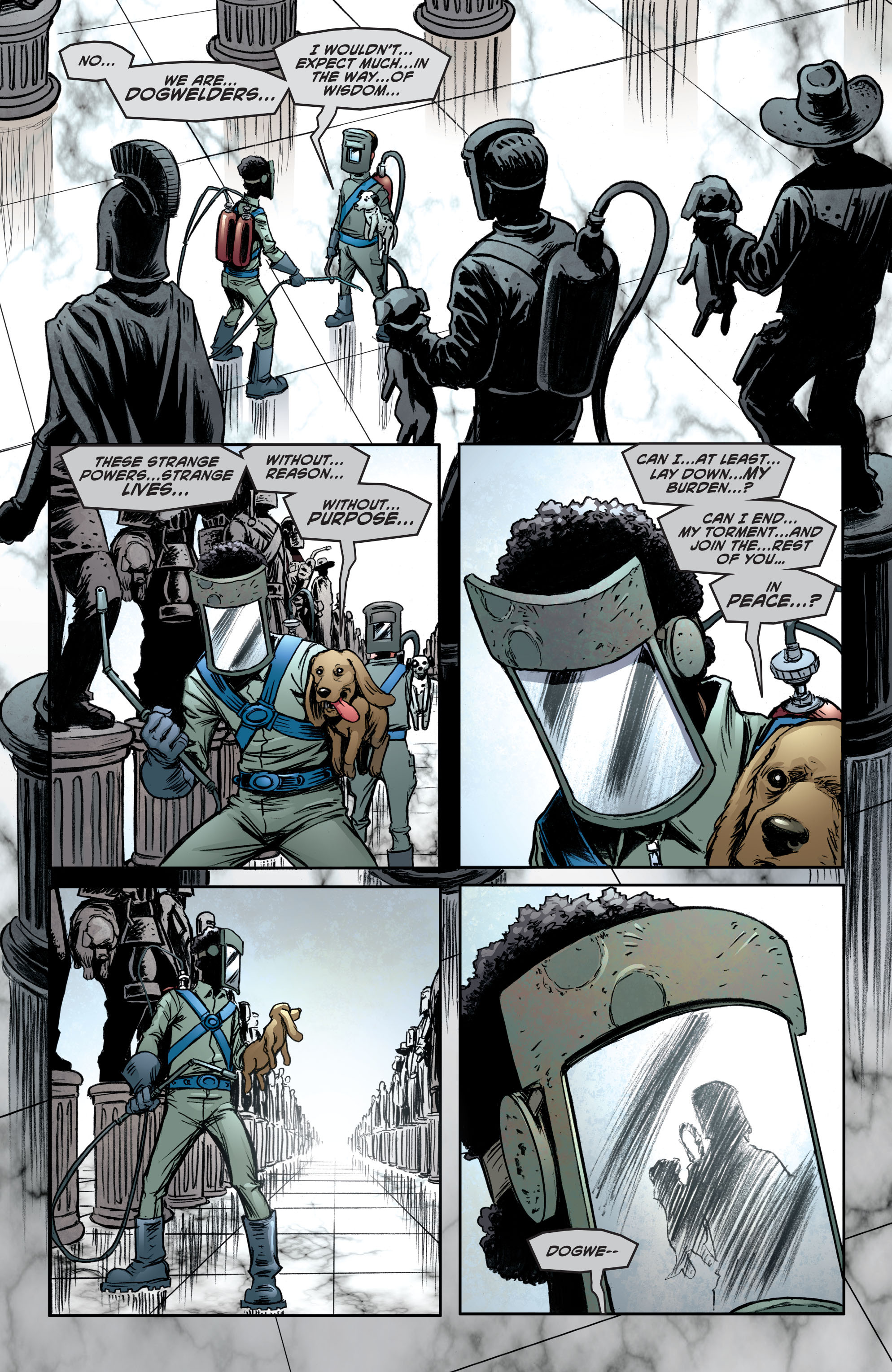 Read online Sixpack and Dogwelder: Hard Travelin' Heroz comic -  Issue #4 - 17