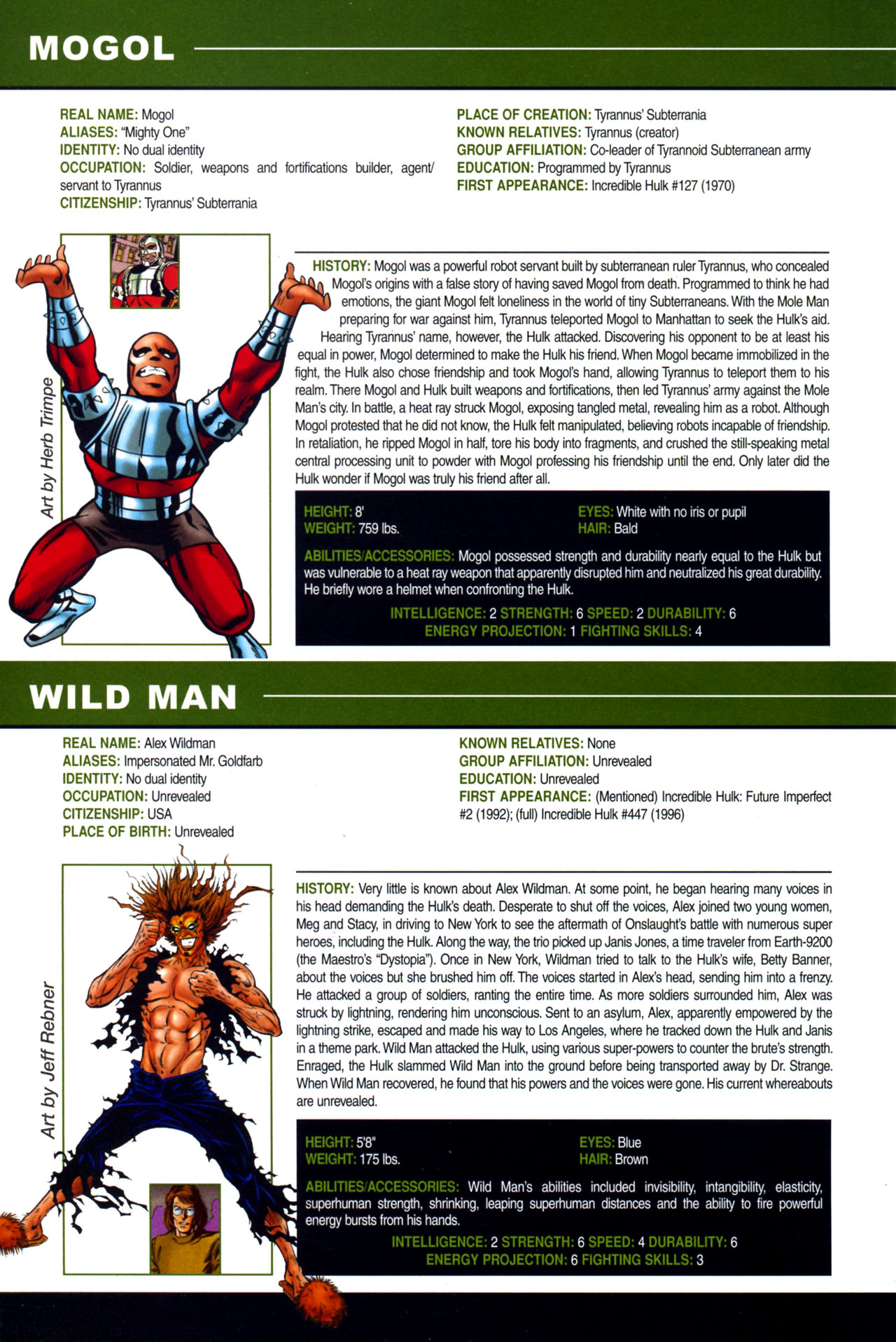 Read online World War Hulk: Gamma Files comic -  Issue # Full - 50