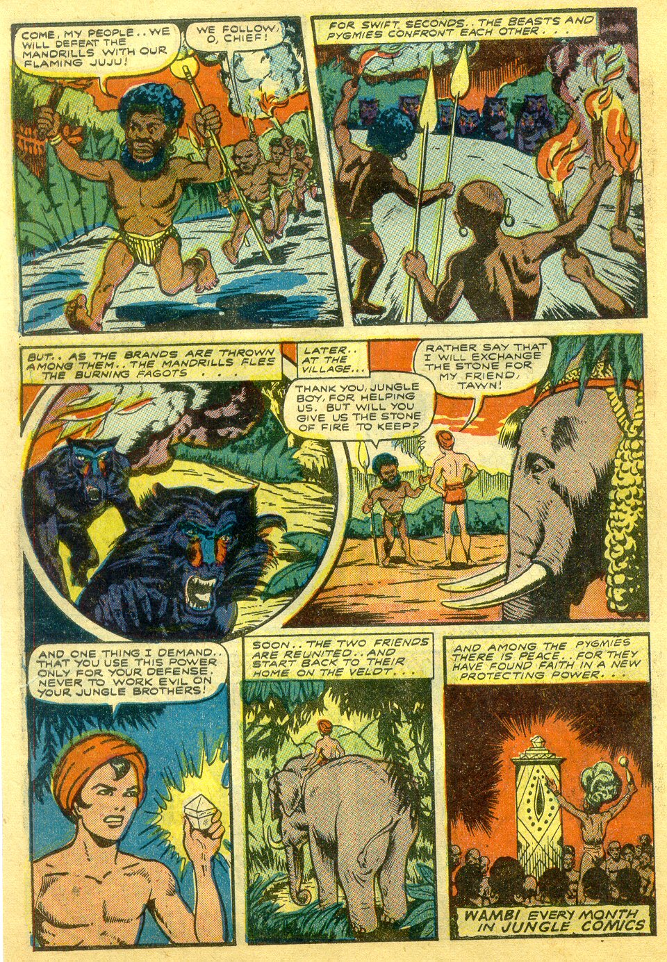 Read online Jungle Comics comic -  Issue #126 - 40