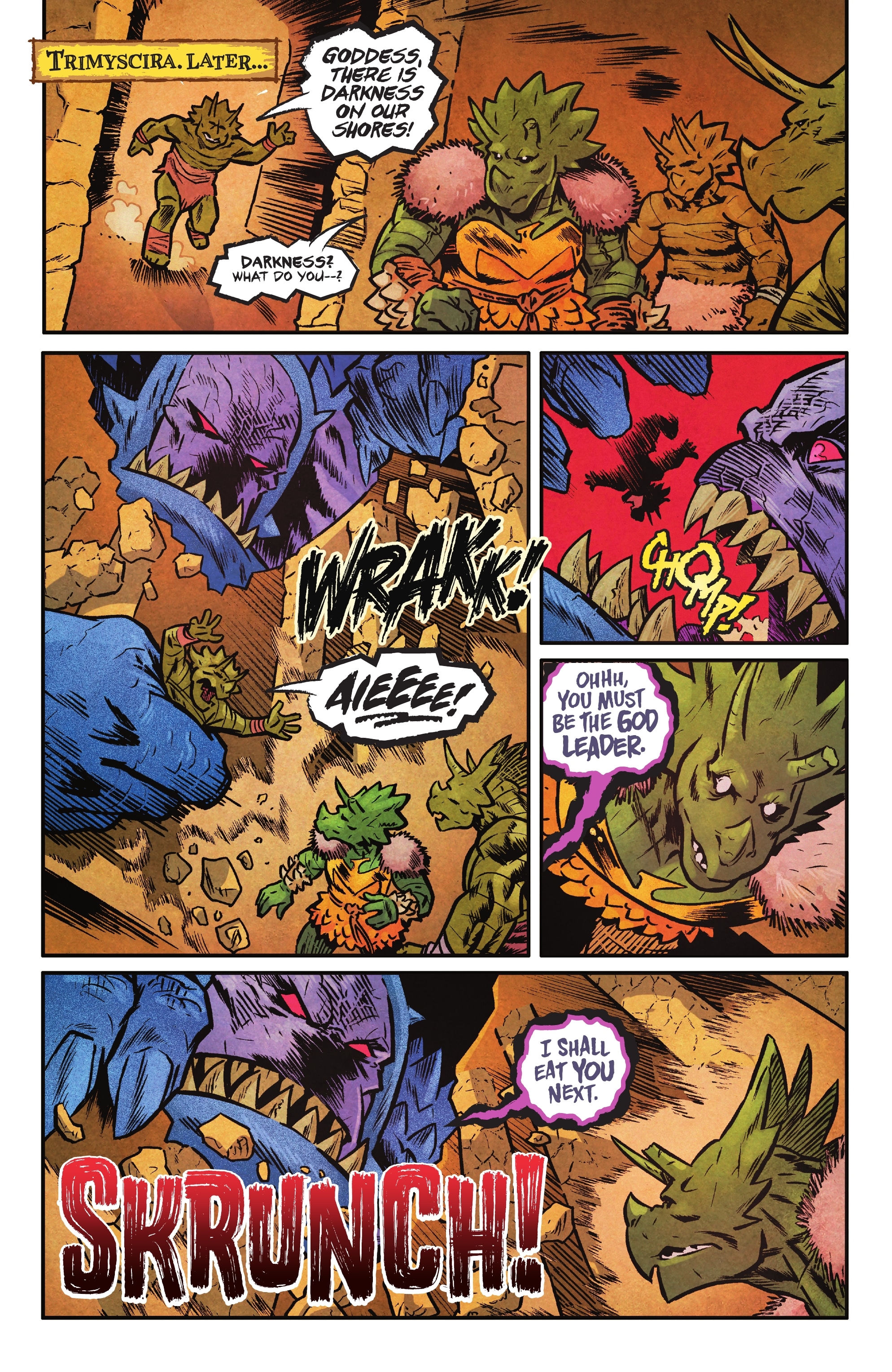 Read online The Jurassic League comic -  Issue #5 - 6