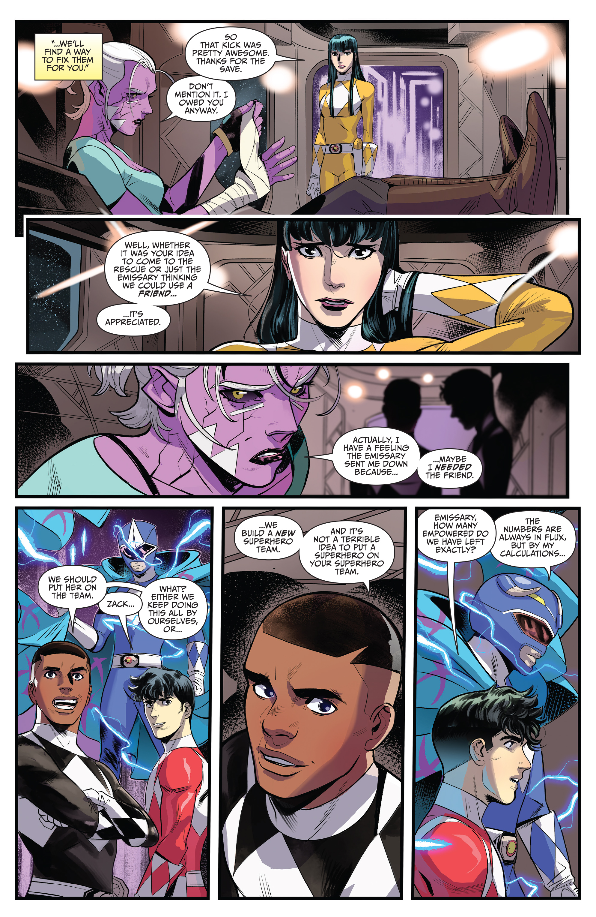 Read online Saban's Go Go Power Rangers comic -  Issue #31 - 19