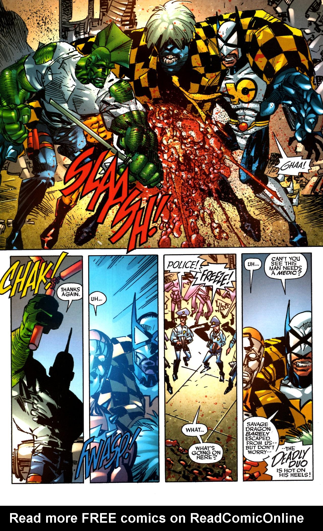 Read online The Savage Dragon (1993) comic -  Issue #162 - 20