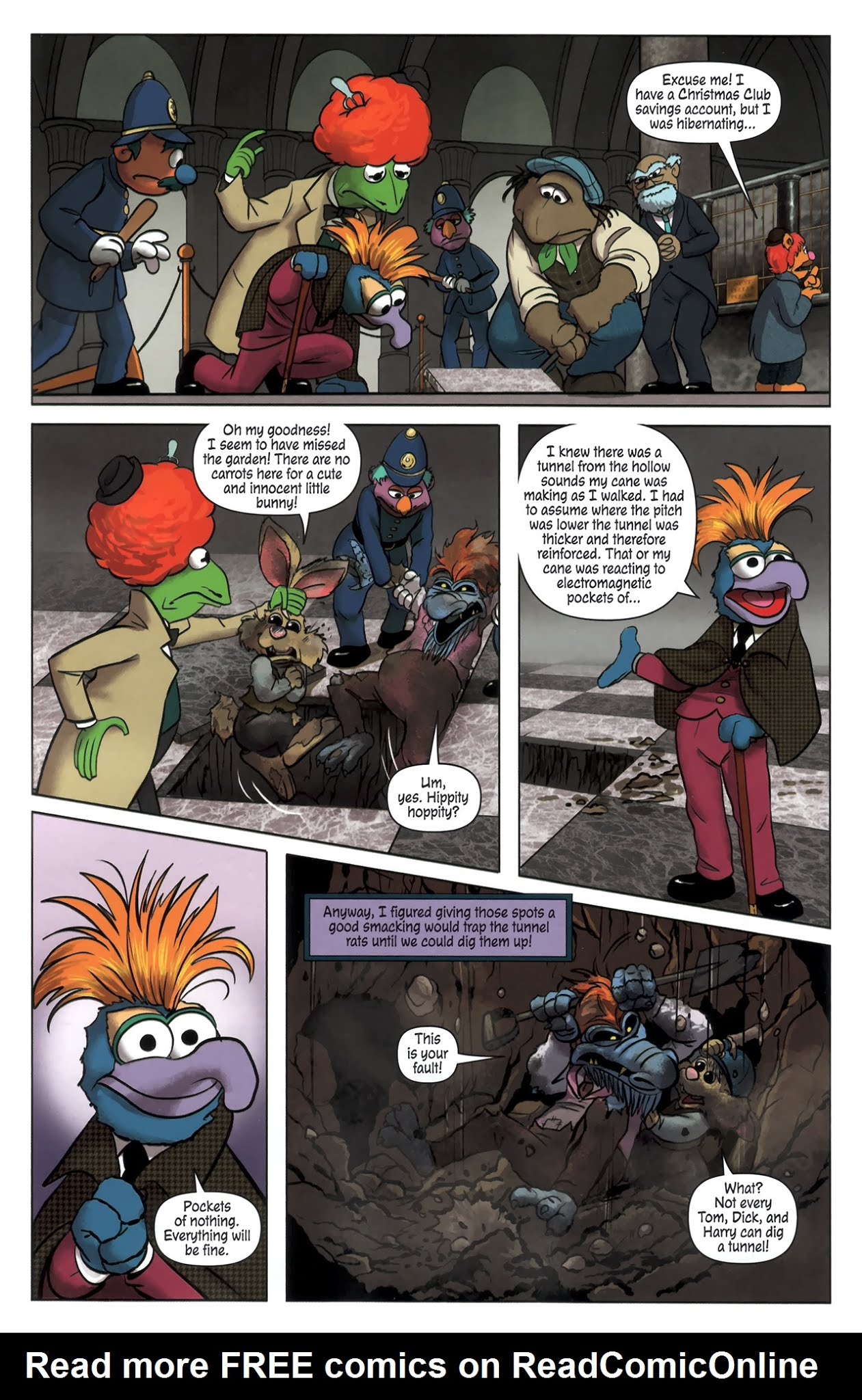 Read online Muppet Sherlock Holmes comic -  Issue #3 - 20