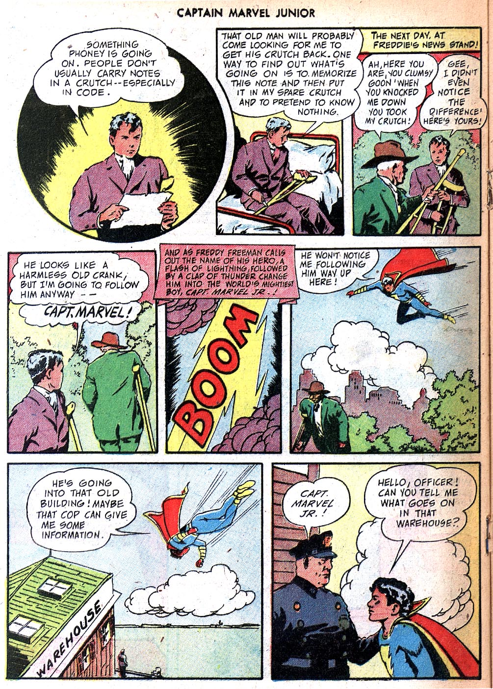 Read online Captain Marvel, Jr. comic -  Issue #36 - 17
