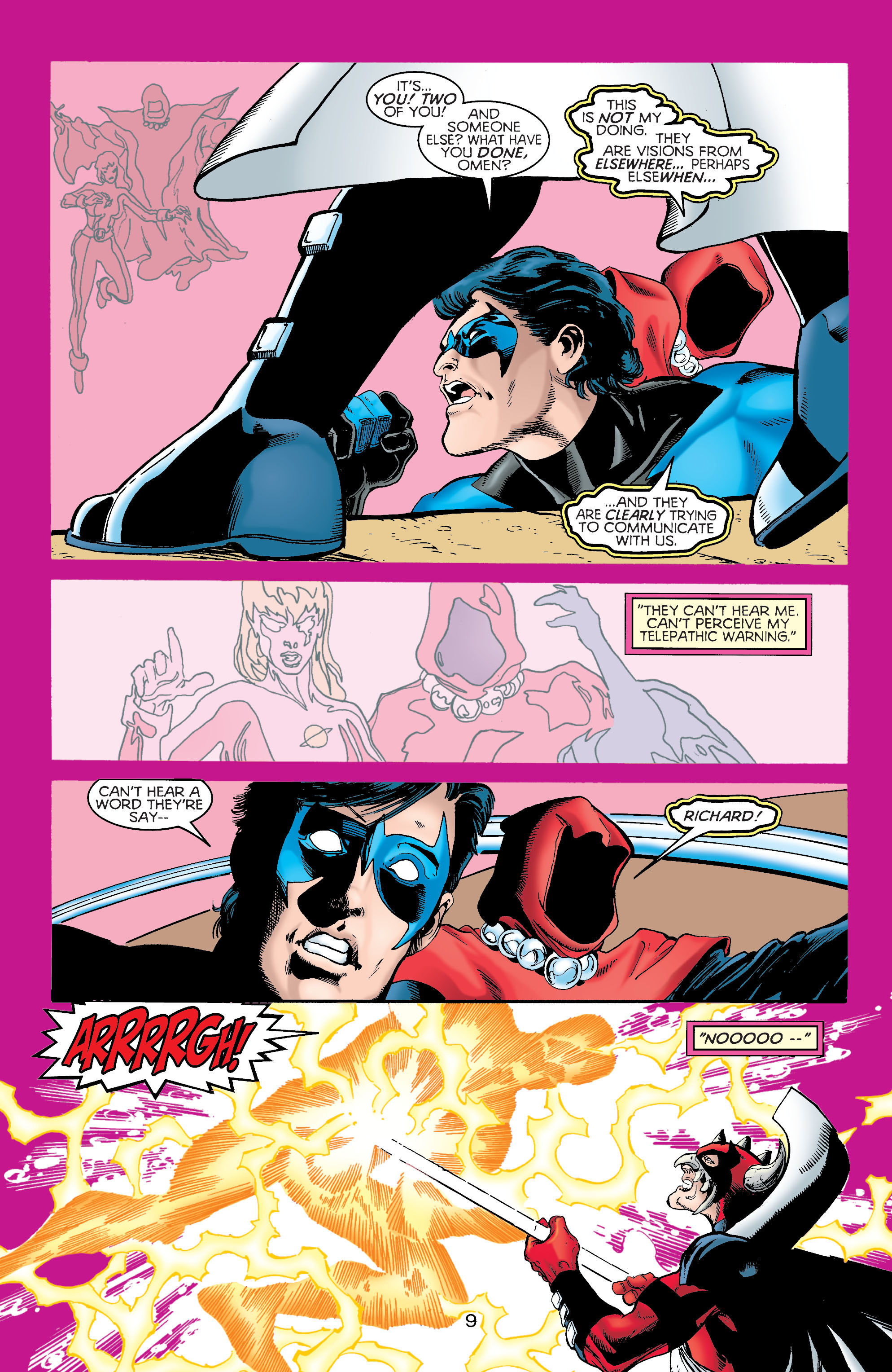 Read online Titans/Legion of Super-Heroes: Universe Ablaze comic -  Issue #4 - 11
