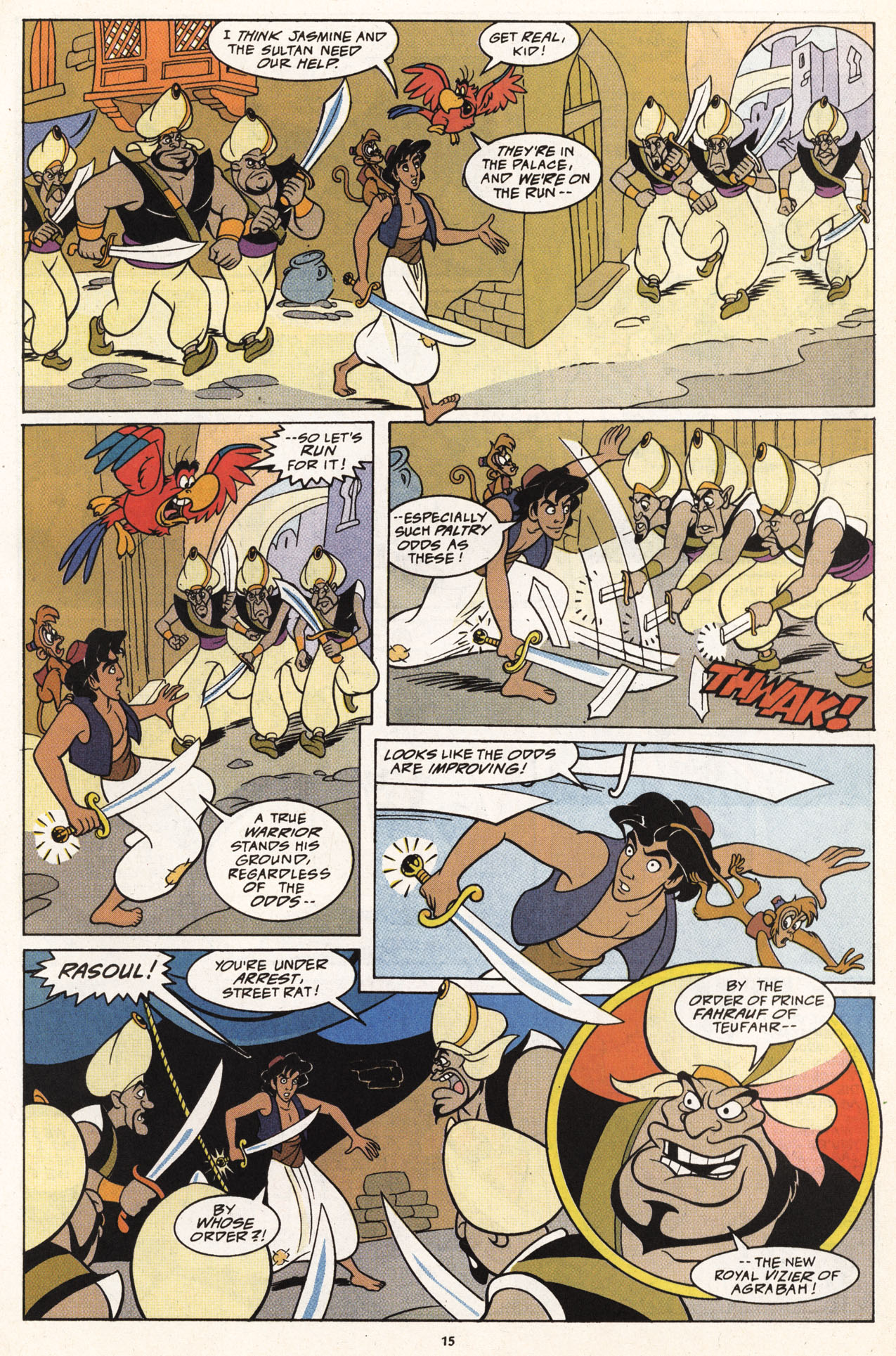 Read online Disney's Aladdin comic -  Issue #3 - 17