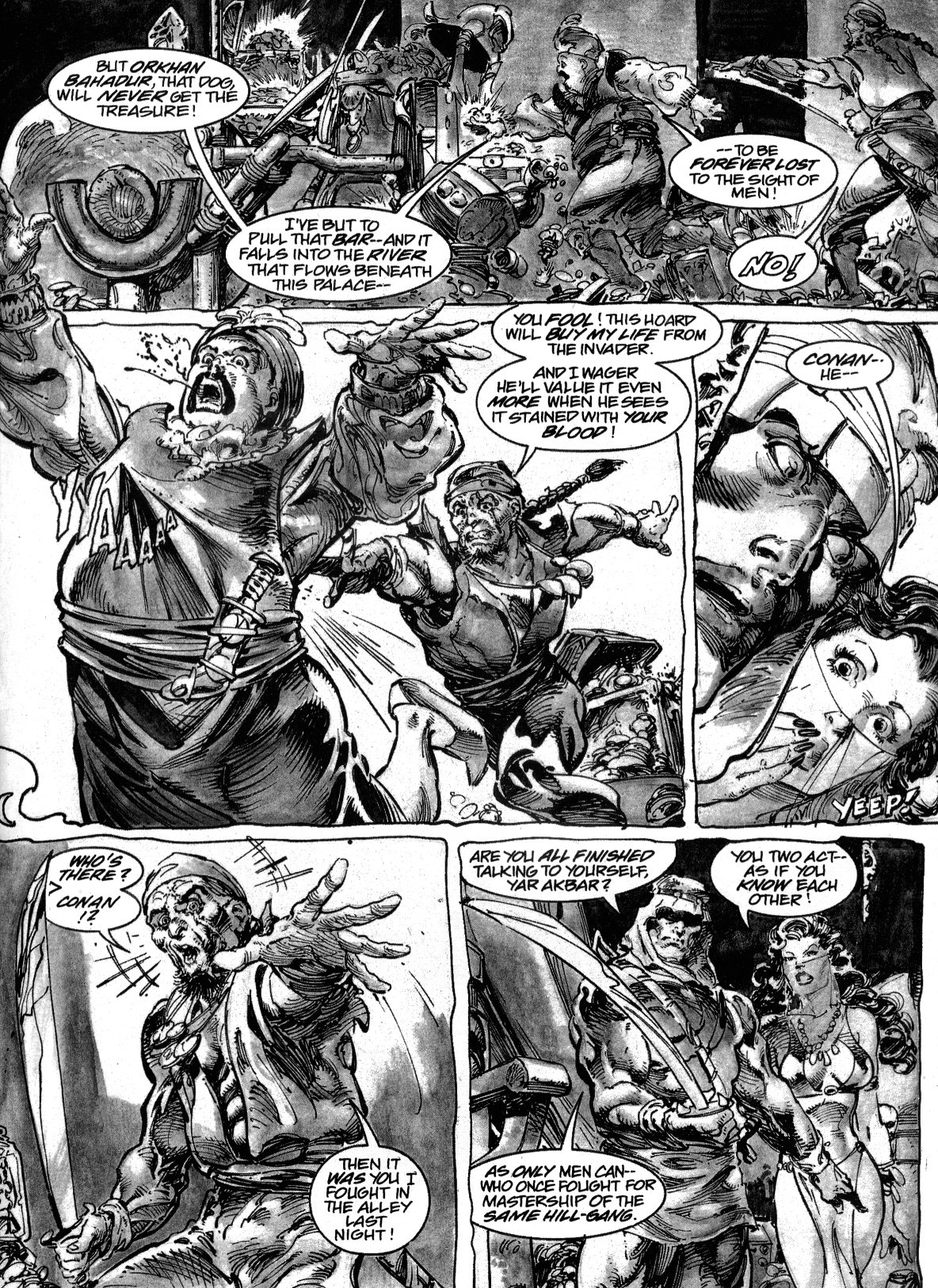 Read online Conan the Savage comic -  Issue #6 - 39