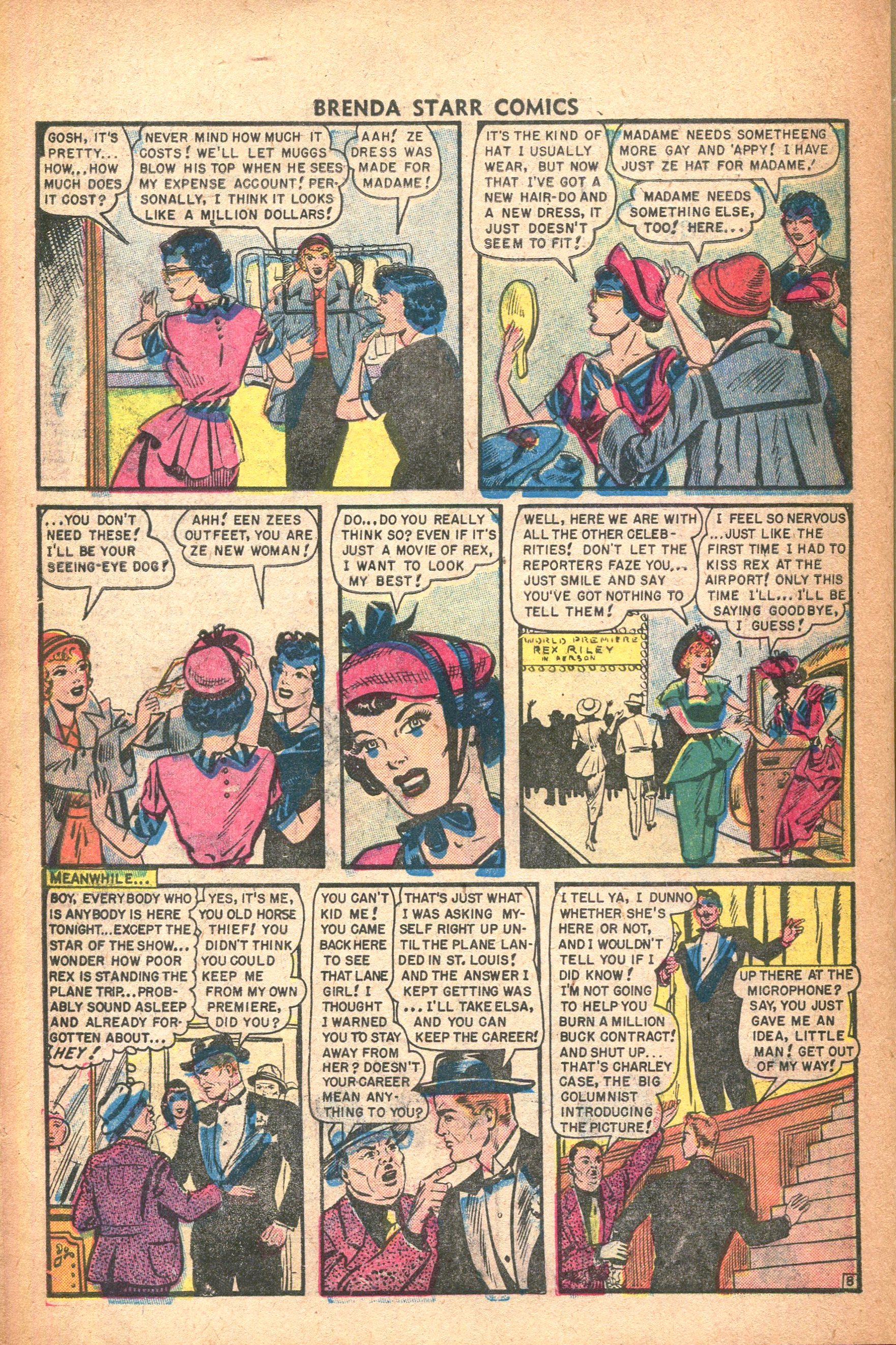 Read online Brenda Starr (1948) comic -  Issue #12 - 10