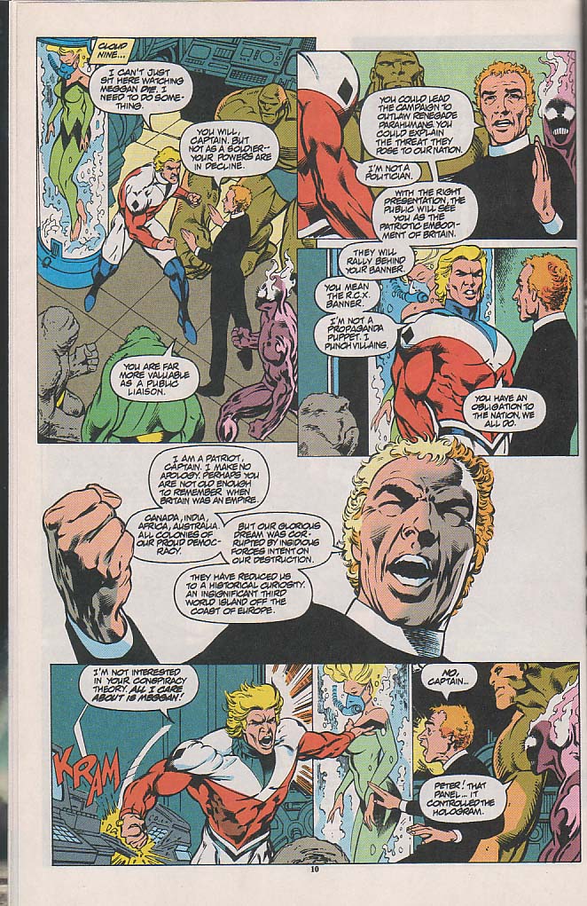 Read online Excalibur (1988) comic -  Issue #65 - 9