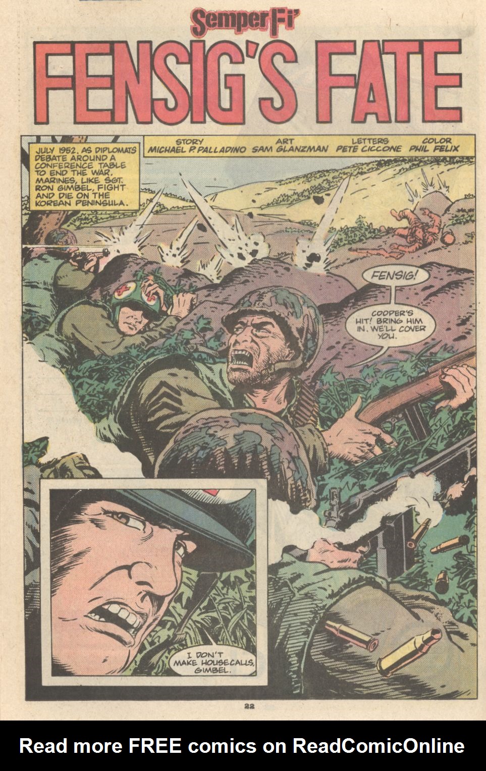 Read online Semper Fi comic -  Issue #5 - 18