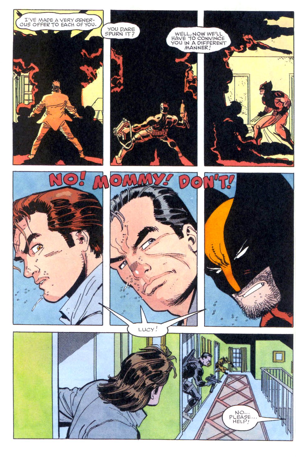 Ghost Rider; Wolverine; Punisher: Hearts of Darkness Full #1 - English 21