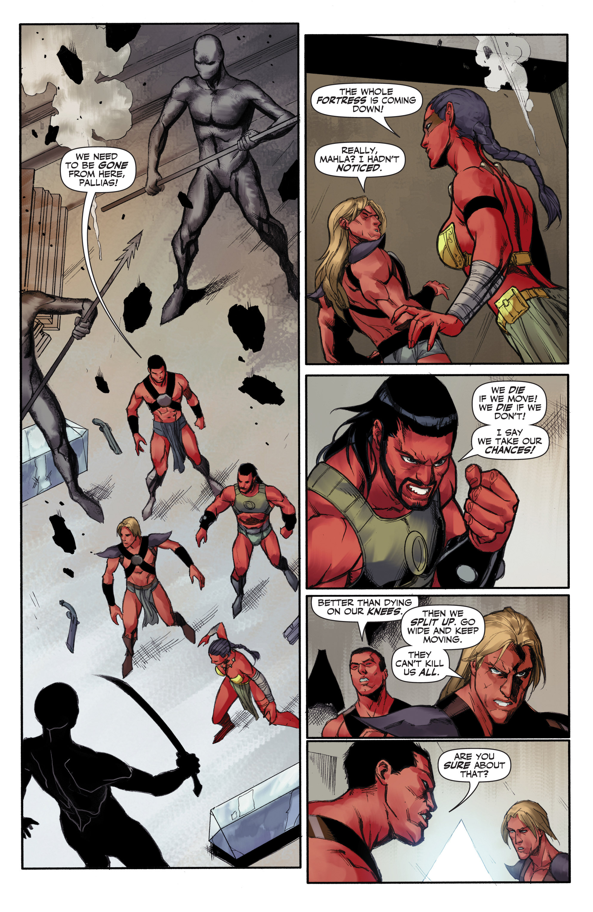 Read online John Carter, Warlord of Mars (2014) comic -  Issue #12 - 22