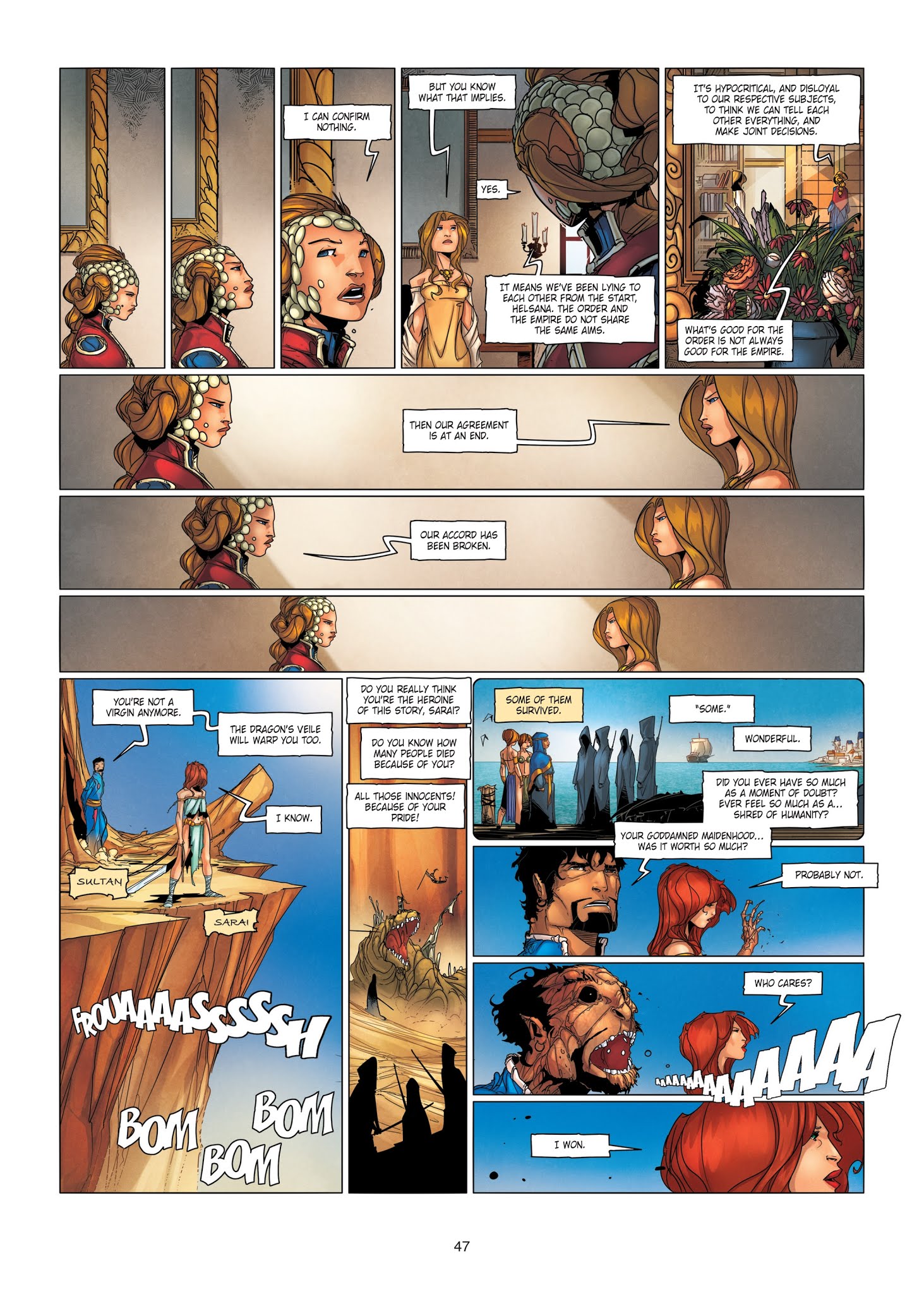 Read online Chronicles of the Dragon Knights comic -  Issue #15 - 47