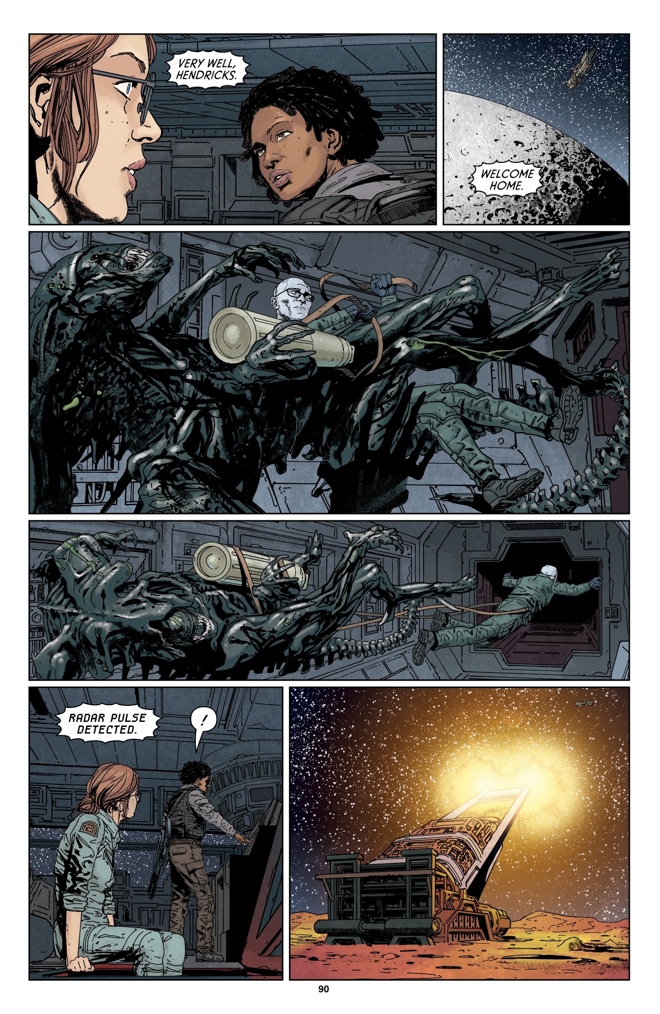 Read online Aliens: Defiance comic -  Issue # _TPB 2 - 89