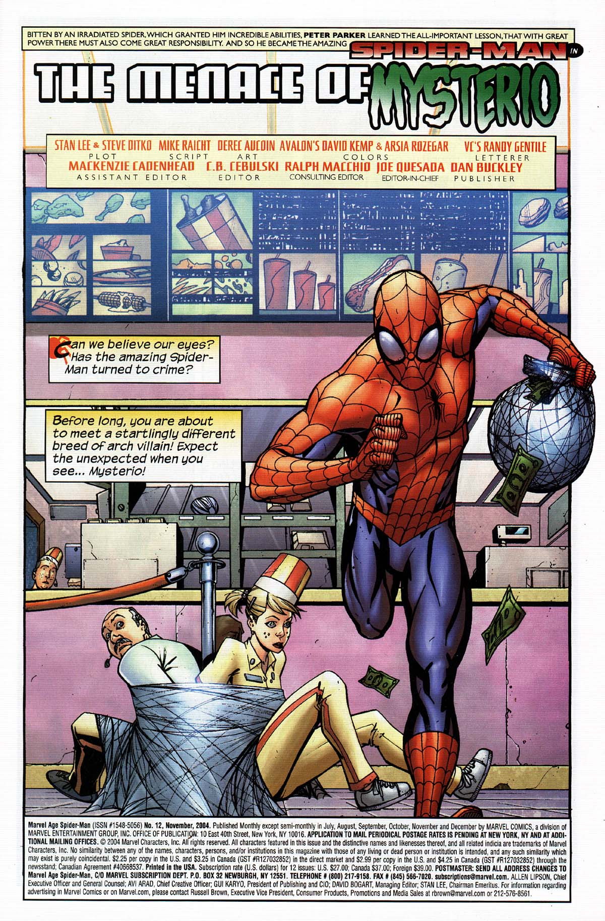 Read online Marvel Age Spider-Man comic -  Issue #12 - 2