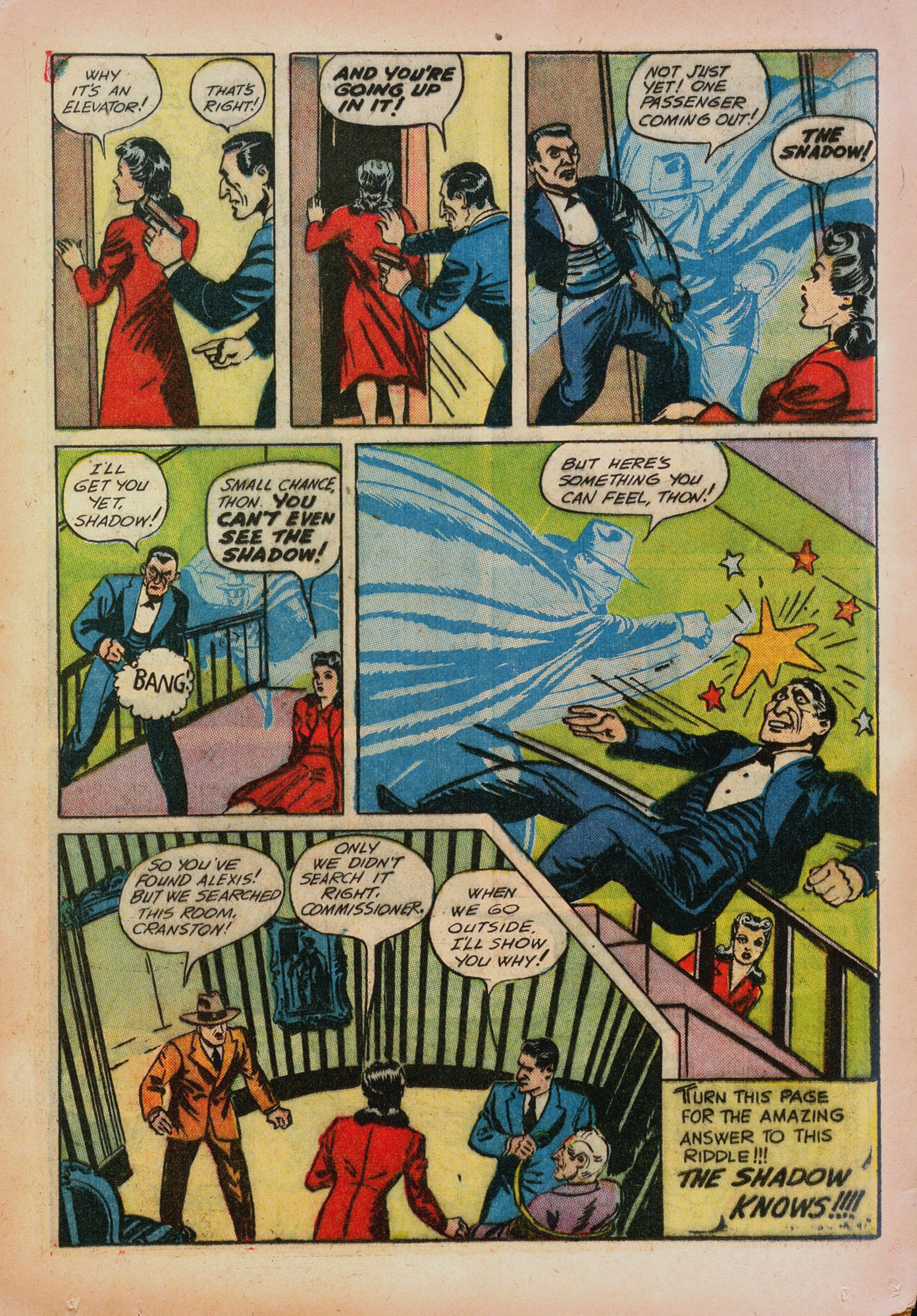 Read online Shadow Comics comic -  Issue #35 - 25