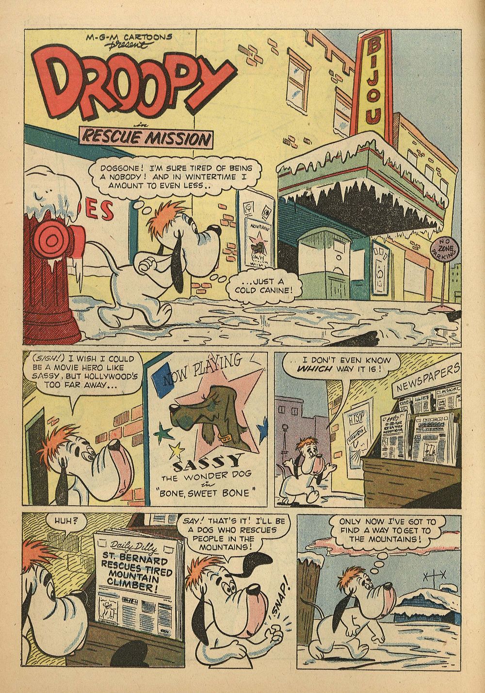 Read online M.G.M.'s Tom and Jerry's Winter Fun comic -  Issue #5 - 34