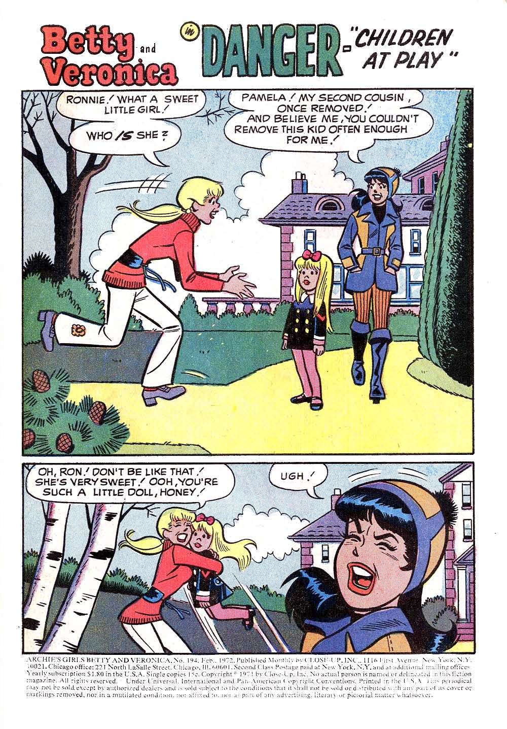 Read online Archie's Girls Betty and Veronica comic -  Issue #194 - 3