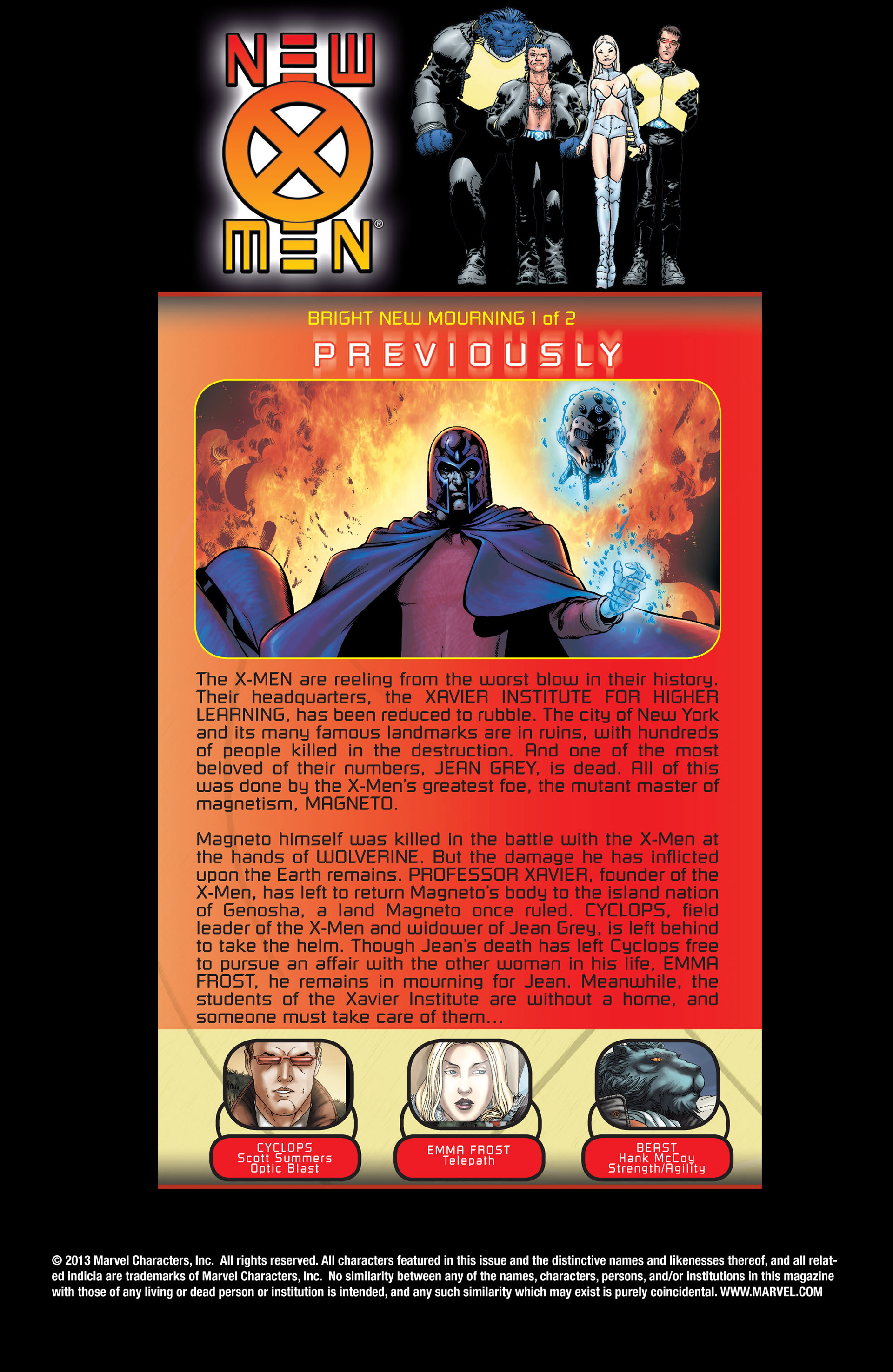 Read online New X-Men (2001) comic -  Issue #155 - 2