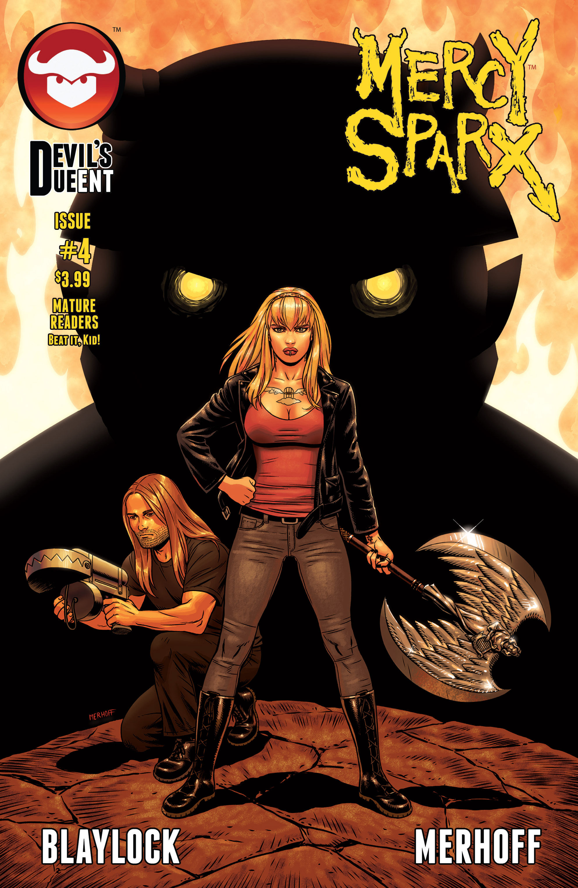 Read online Mercy Sparx (2013) comic -  Issue #4 - 1