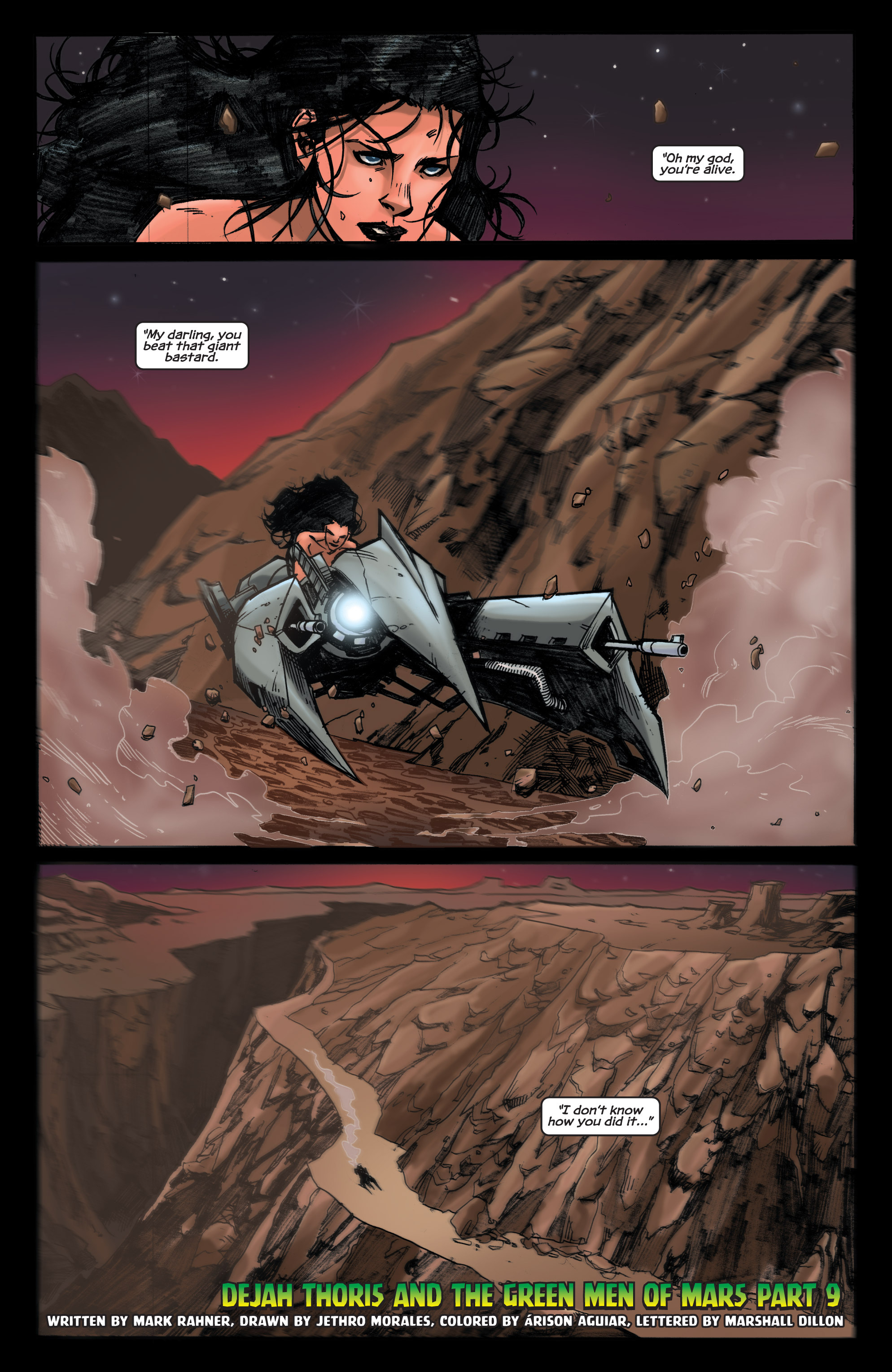Read online Dejah Thoris and the Green Men of Mars comic -  Issue #9 - 3
