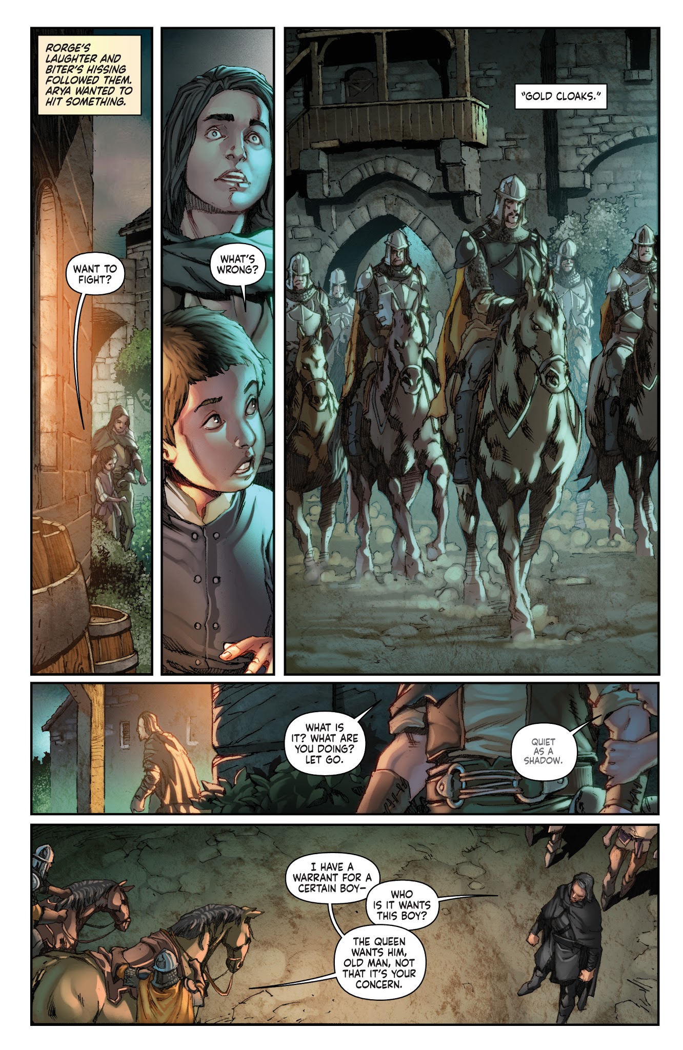 Read online A Clash of Kings comic -  Issue #4 - 10