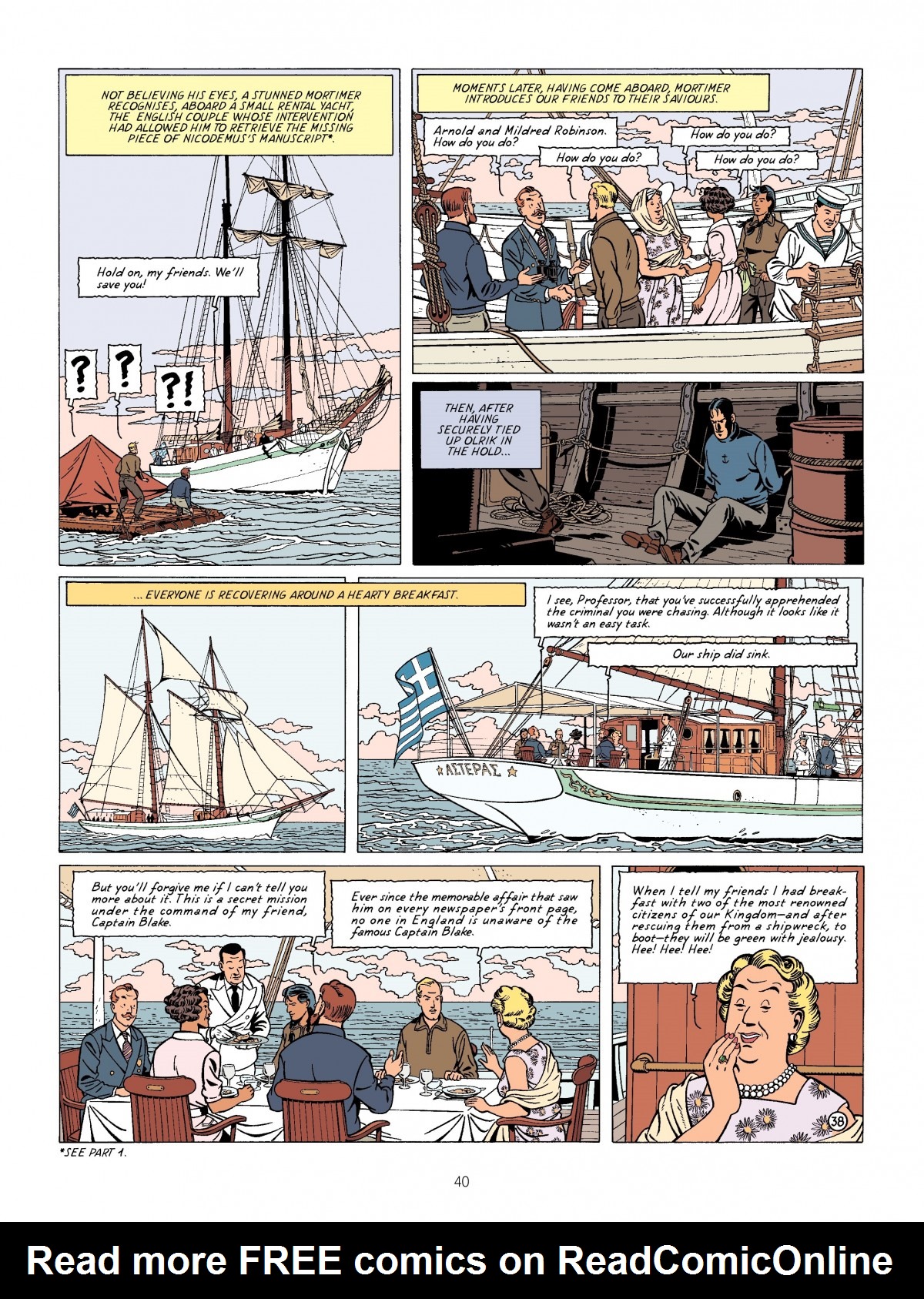Read online Blake & Mortimer comic -  Issue #14 - 40