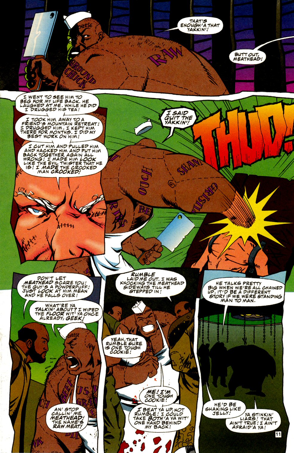 Read online Chain Gang War comic -  Issue #11 - 12