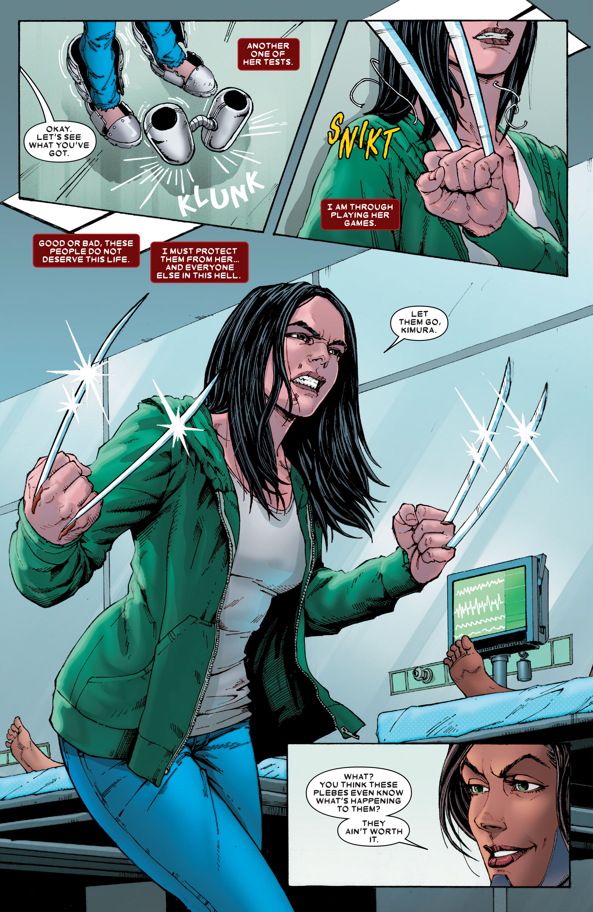 Read online X-23: Deadly Regenesis comic -  Issue #3 - 16