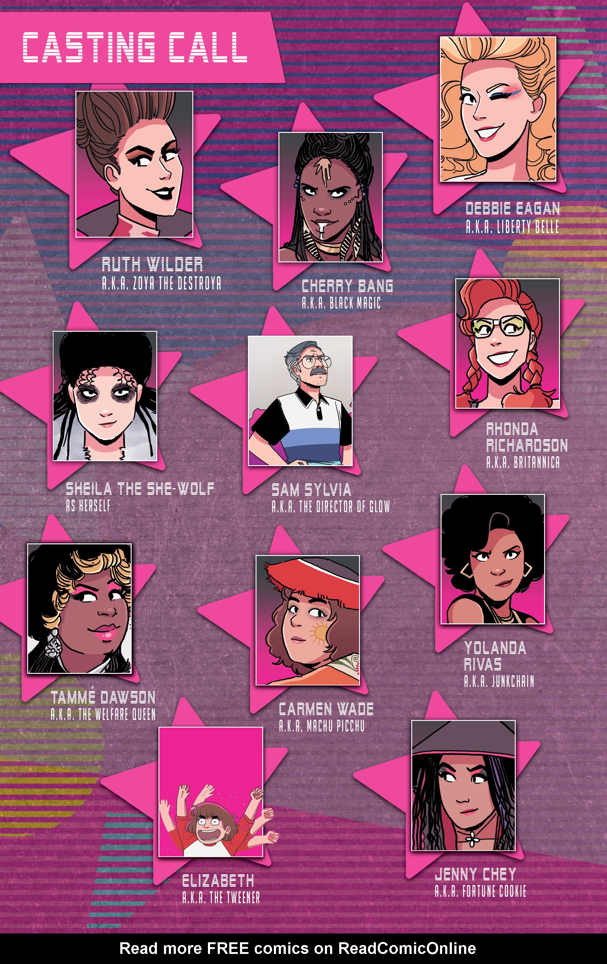 Read online GLOW vs the Babyface comic -  Issue #3 - 2