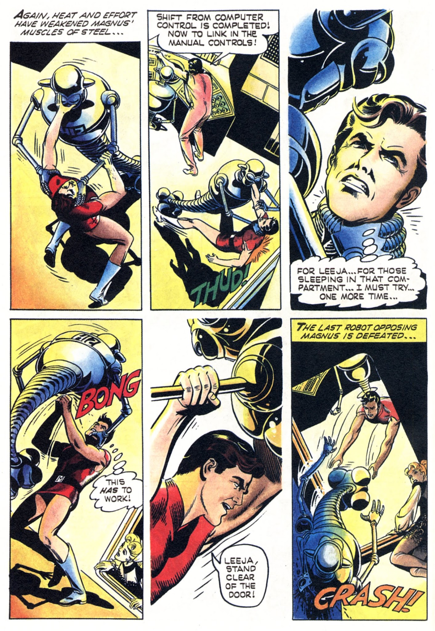 Read online Vintage Magnus, Robot Fighter comic -  Issue #3 - 23