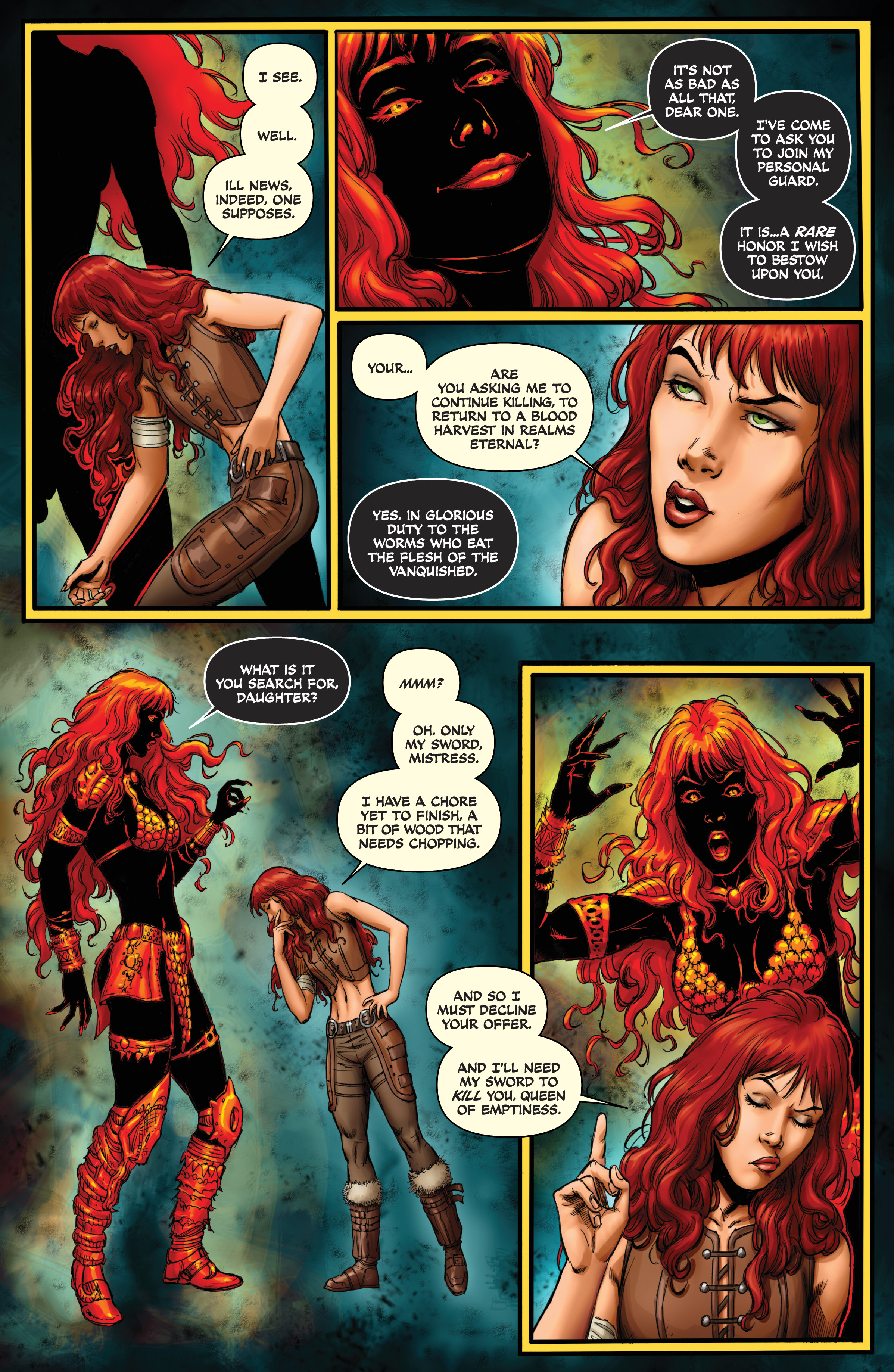 Read online Red Sonja (2013) comic -  Issue # _TPB Complete Gail Simone Red Sonja Omnibus (Part 4) - 87