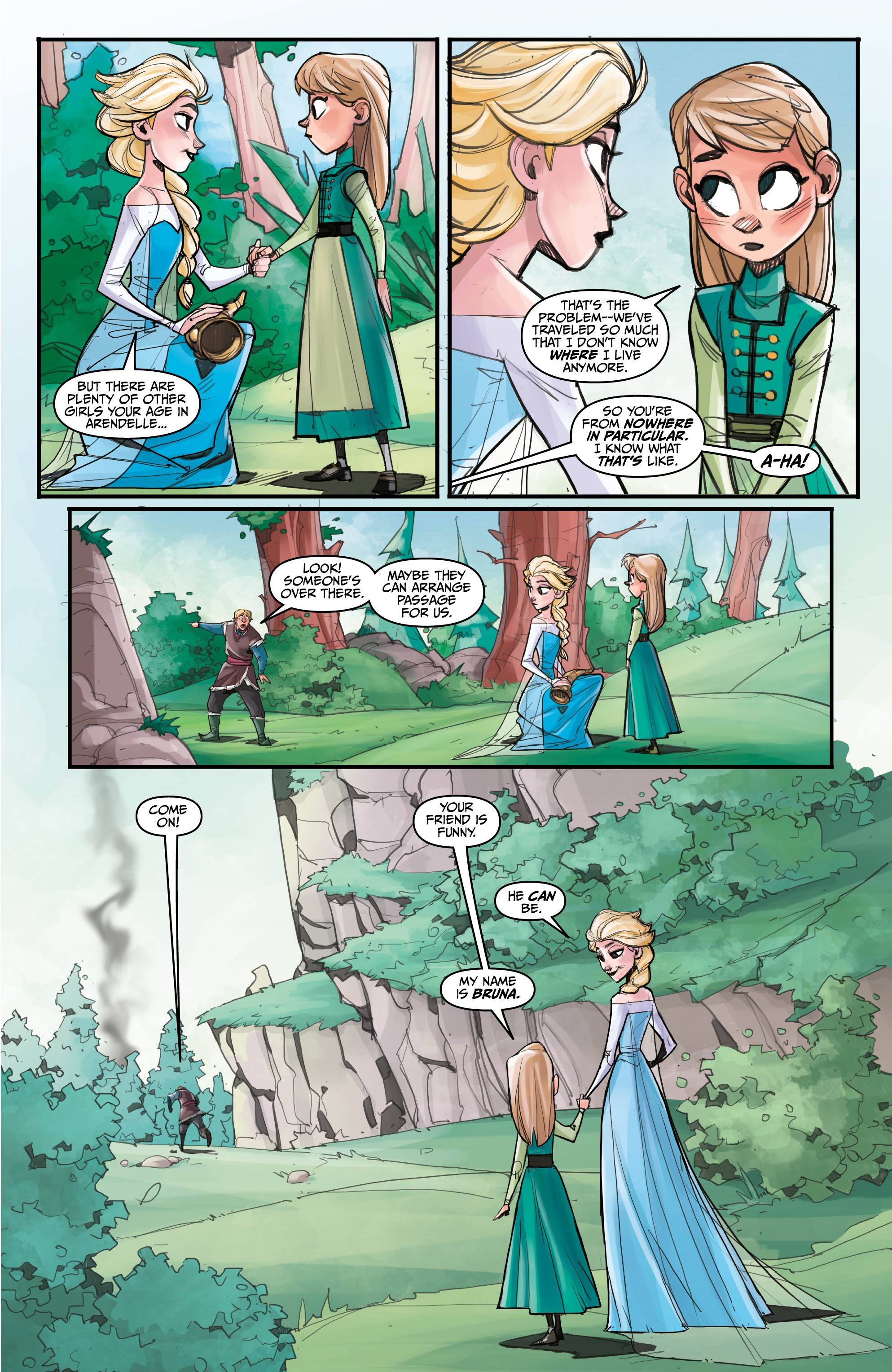 Read online Disney Frozen: Reunion Road comic -  Issue #2 - 5